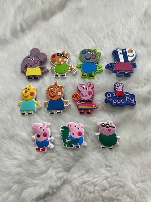 Peppa Pig Croc Charms