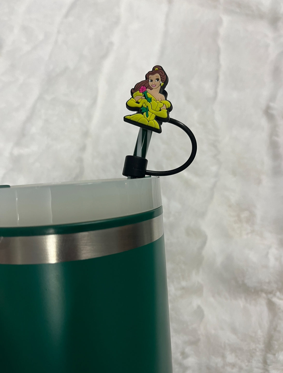 Beauty and the Beast Straw Topper