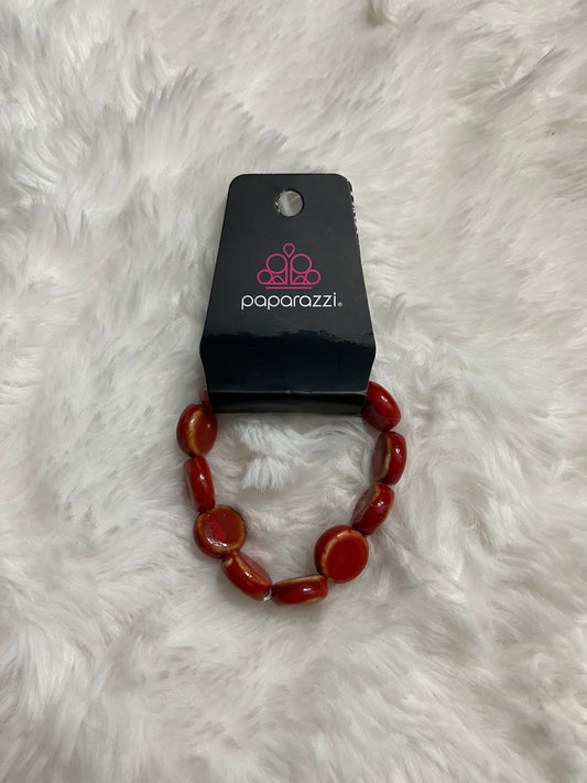 Rustic Red Paparazzi Bracelet