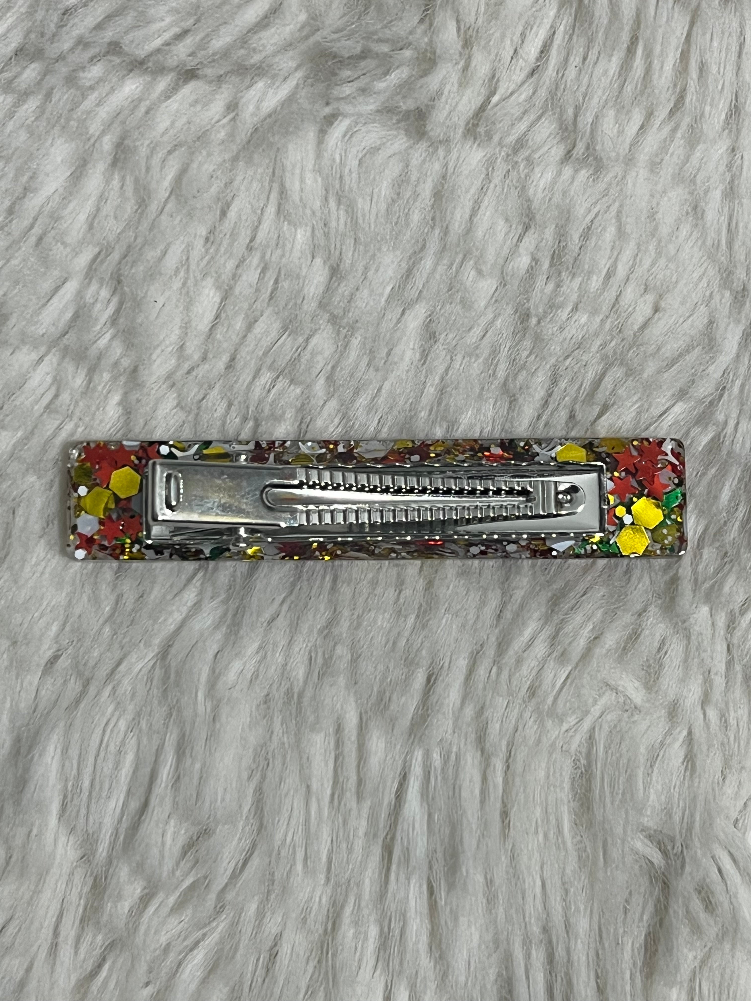 Christmas Stars Hair Clip