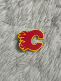 Calgary Flames Shoe Charm