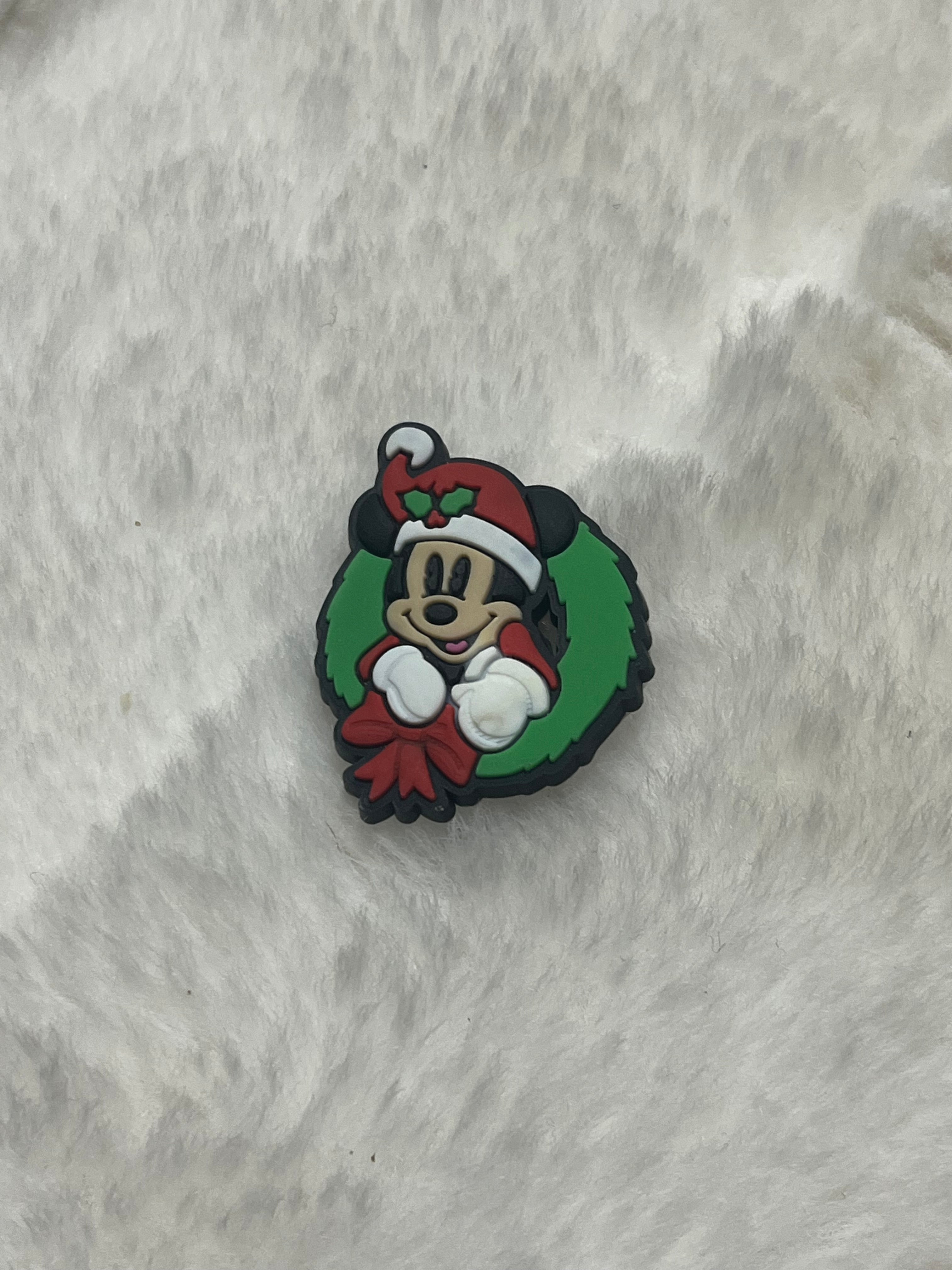 Mickey Mouse (Christmas) Shoe Charms