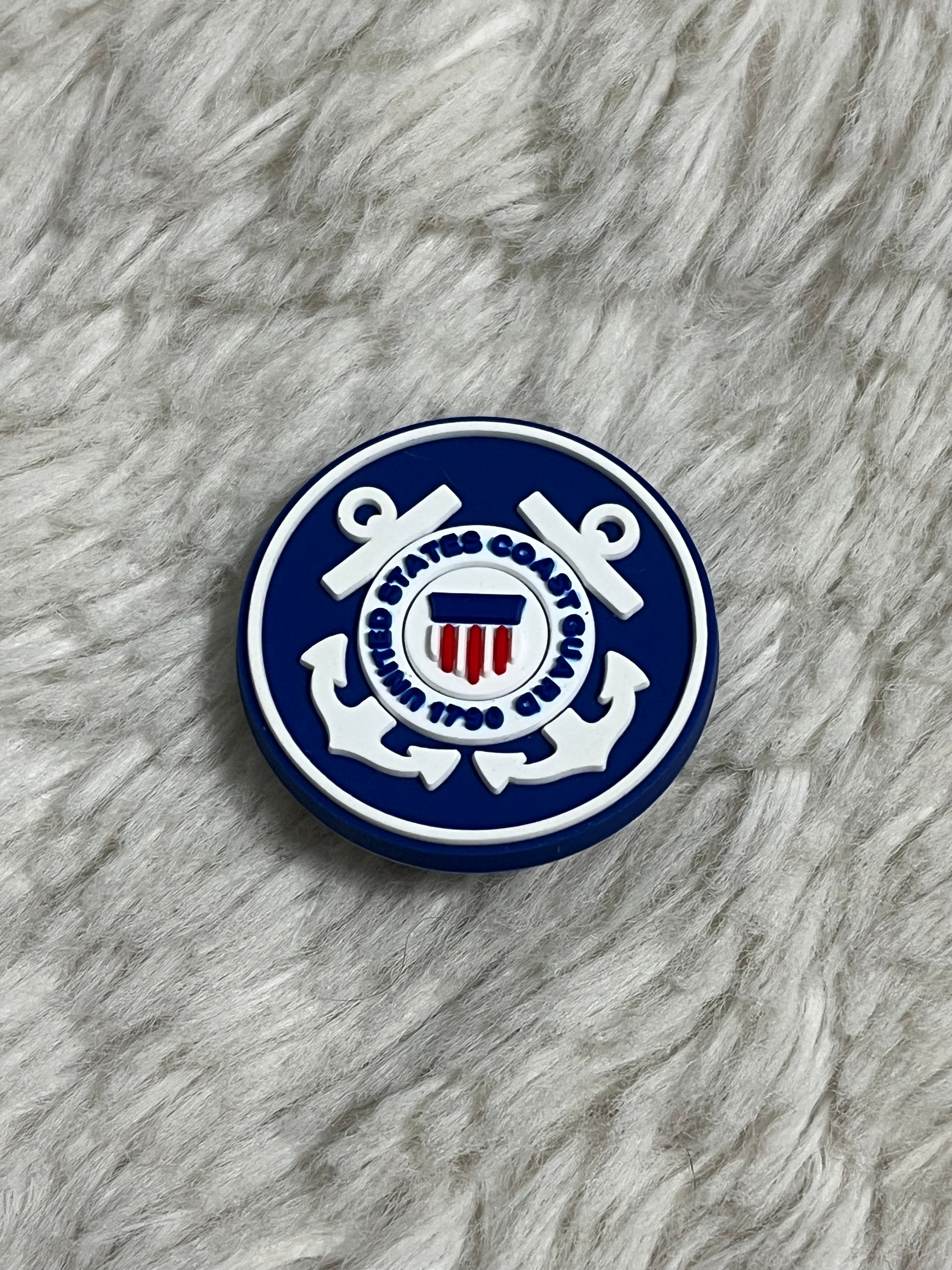 Coast Guard Shoe Charm