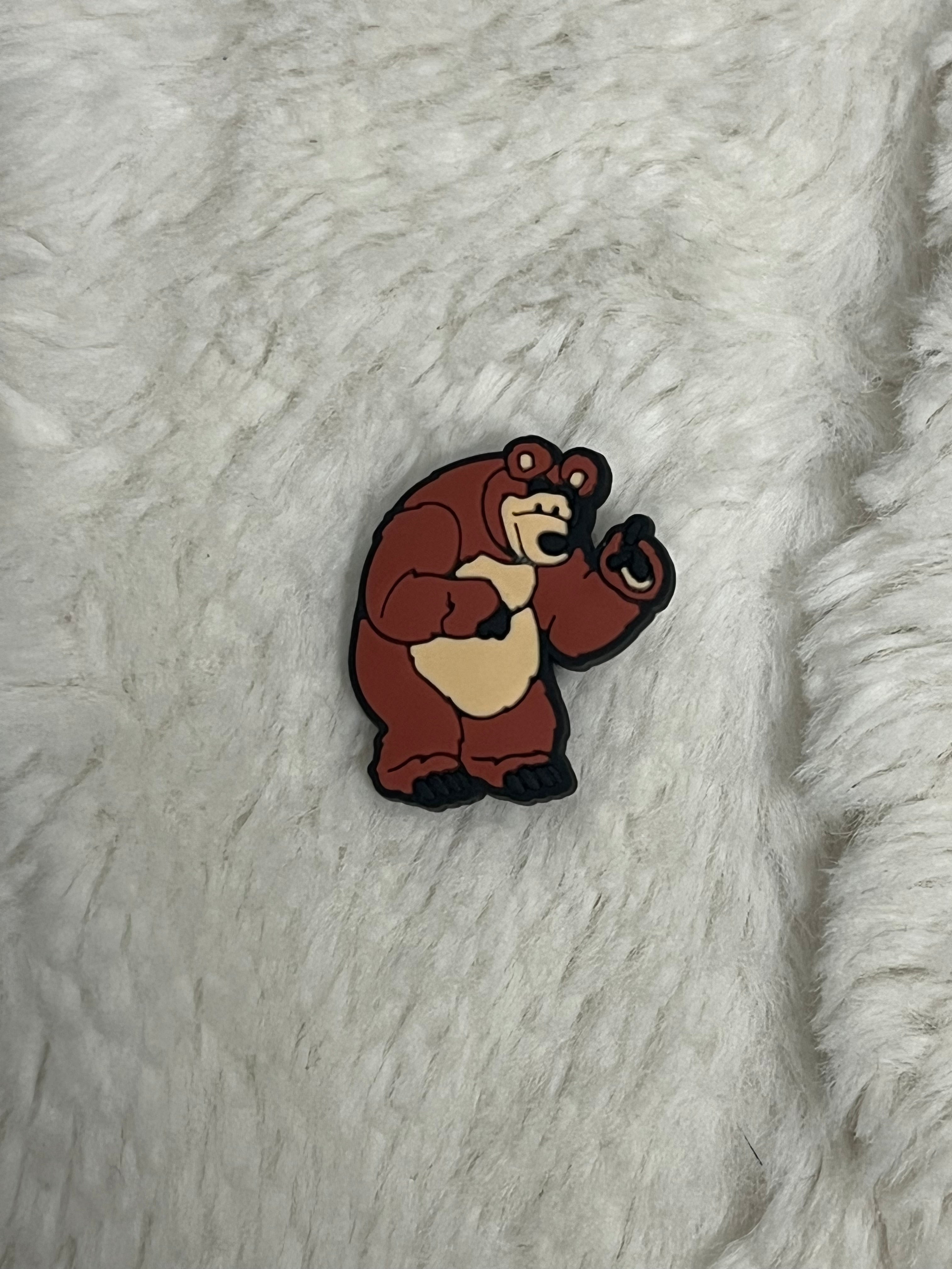 Masha and The Bear Shoe Charms