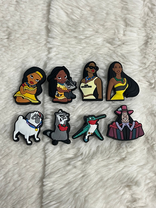 Pocahontas Shoe Charms
