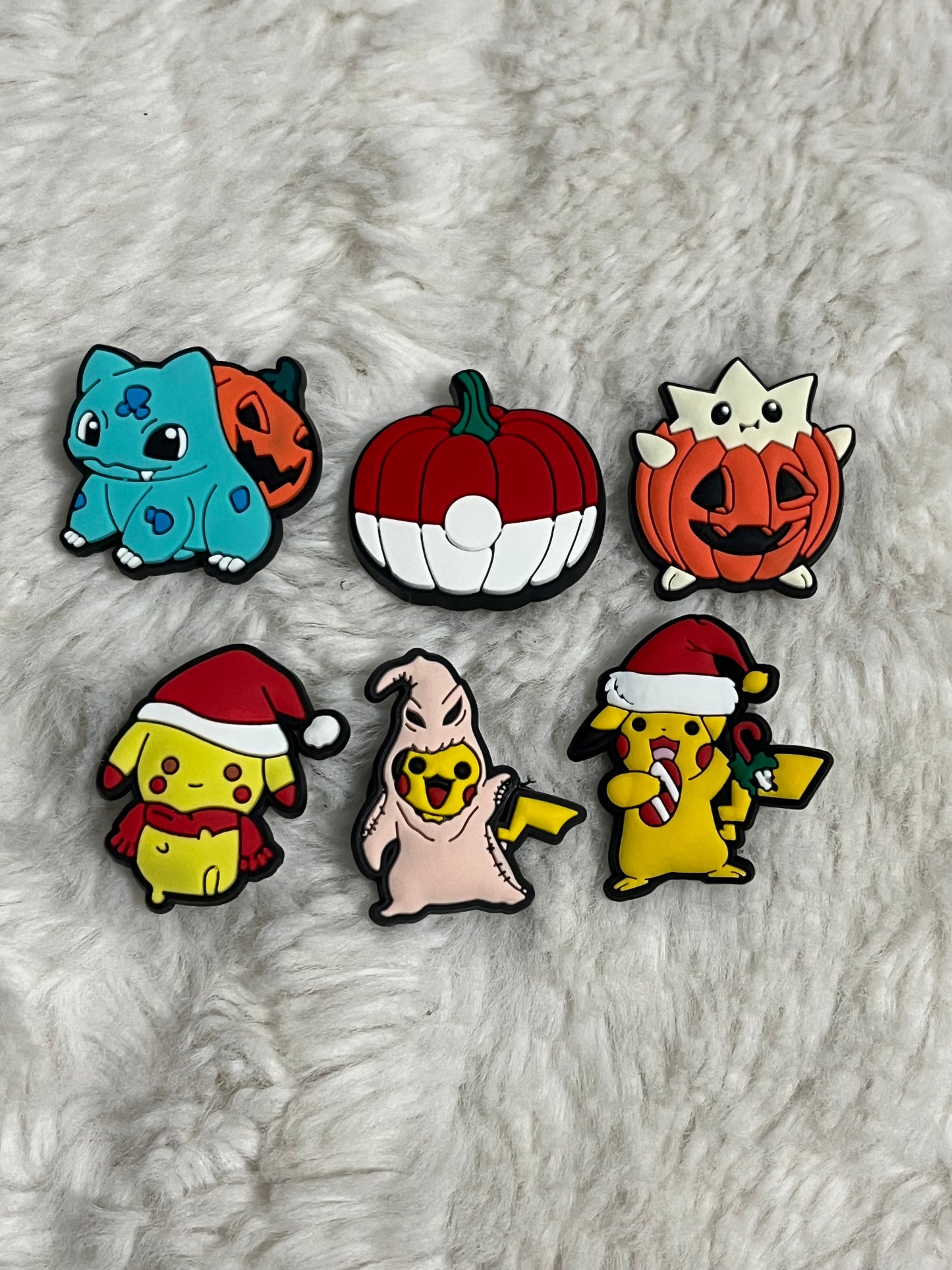 Pokemon (Holiday) Shoe Charms