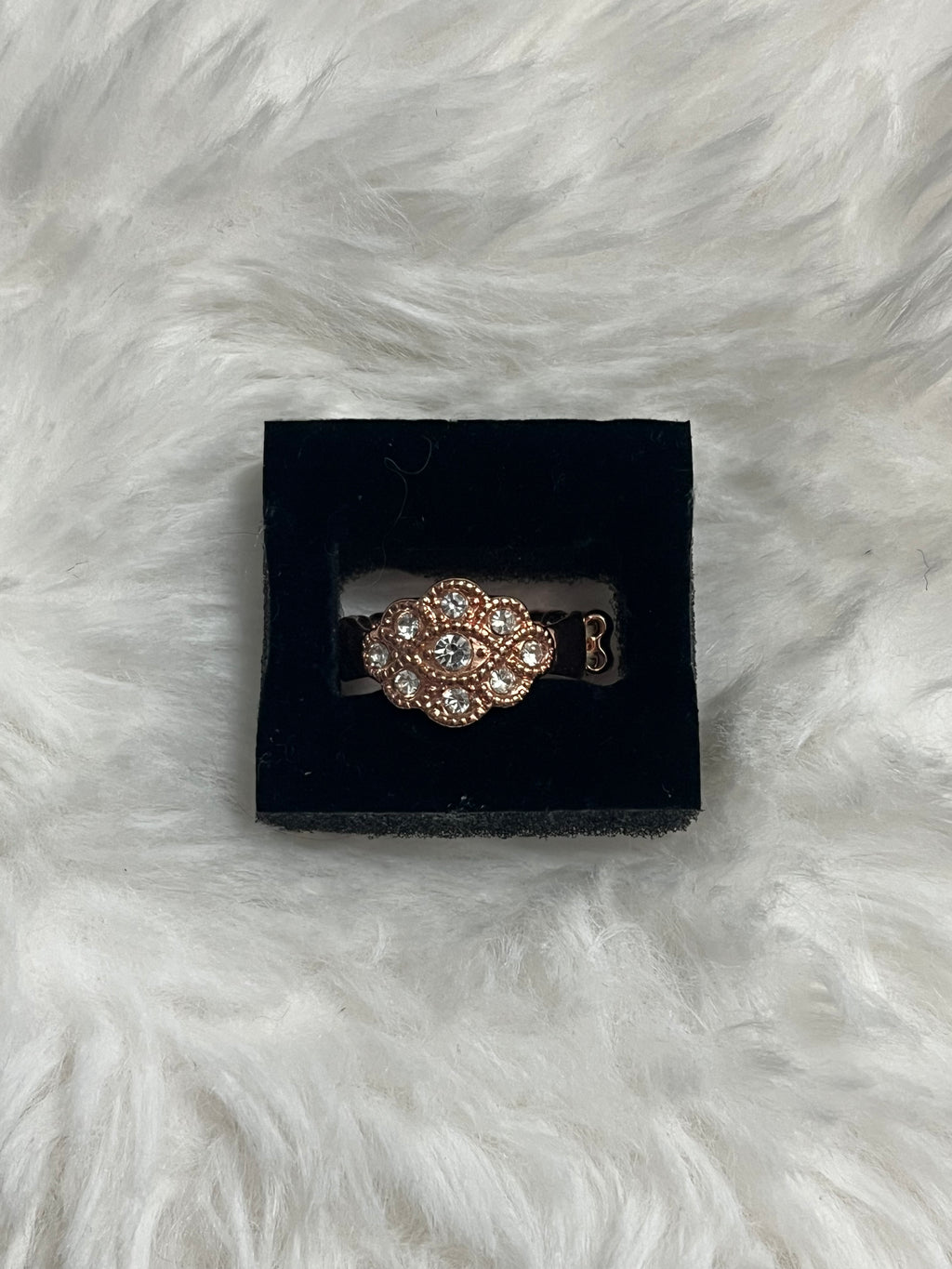 Floral Frou Frou Paparazzi Ring
