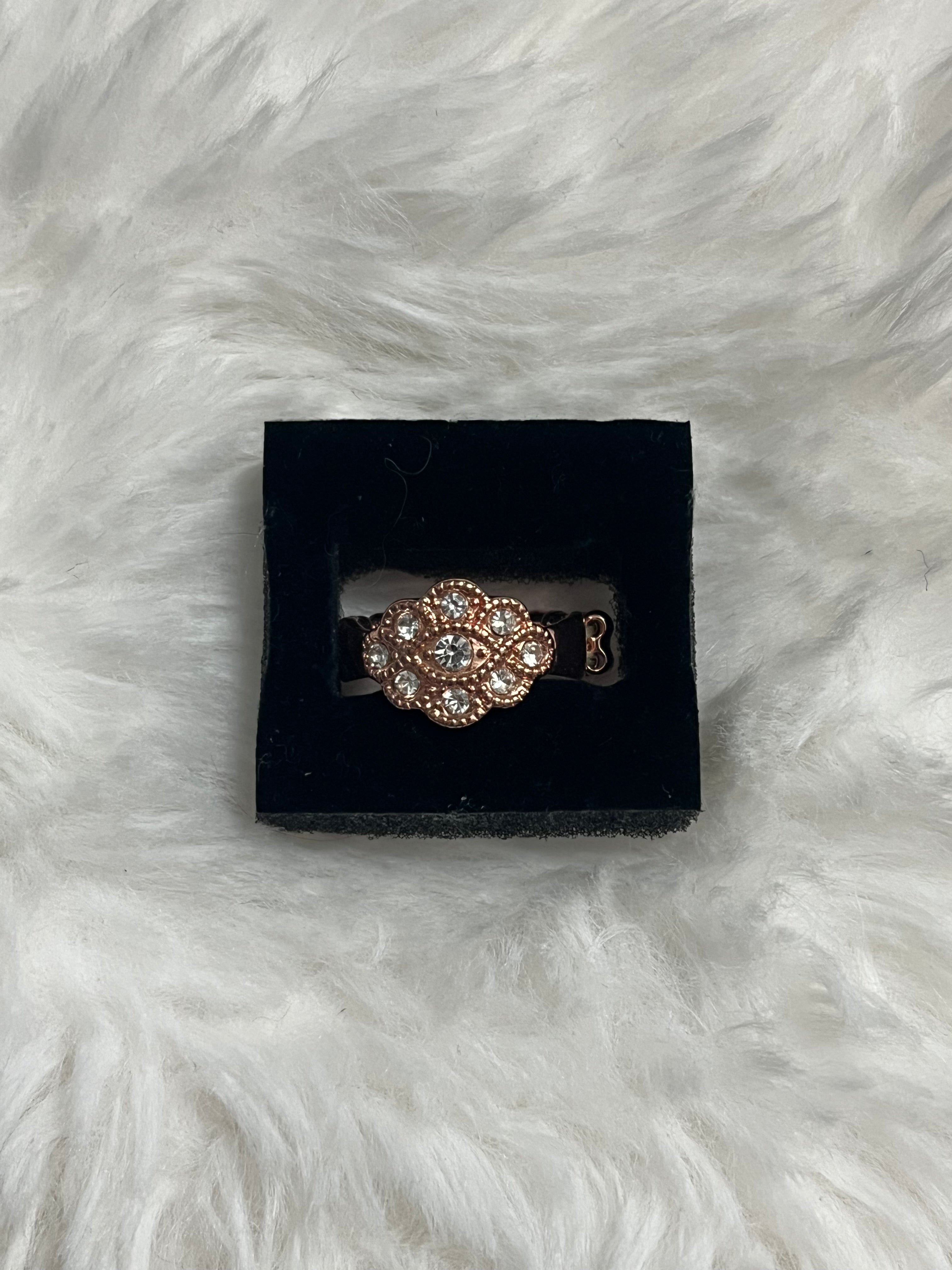 Floral Frou Frou Paparazzi Ring