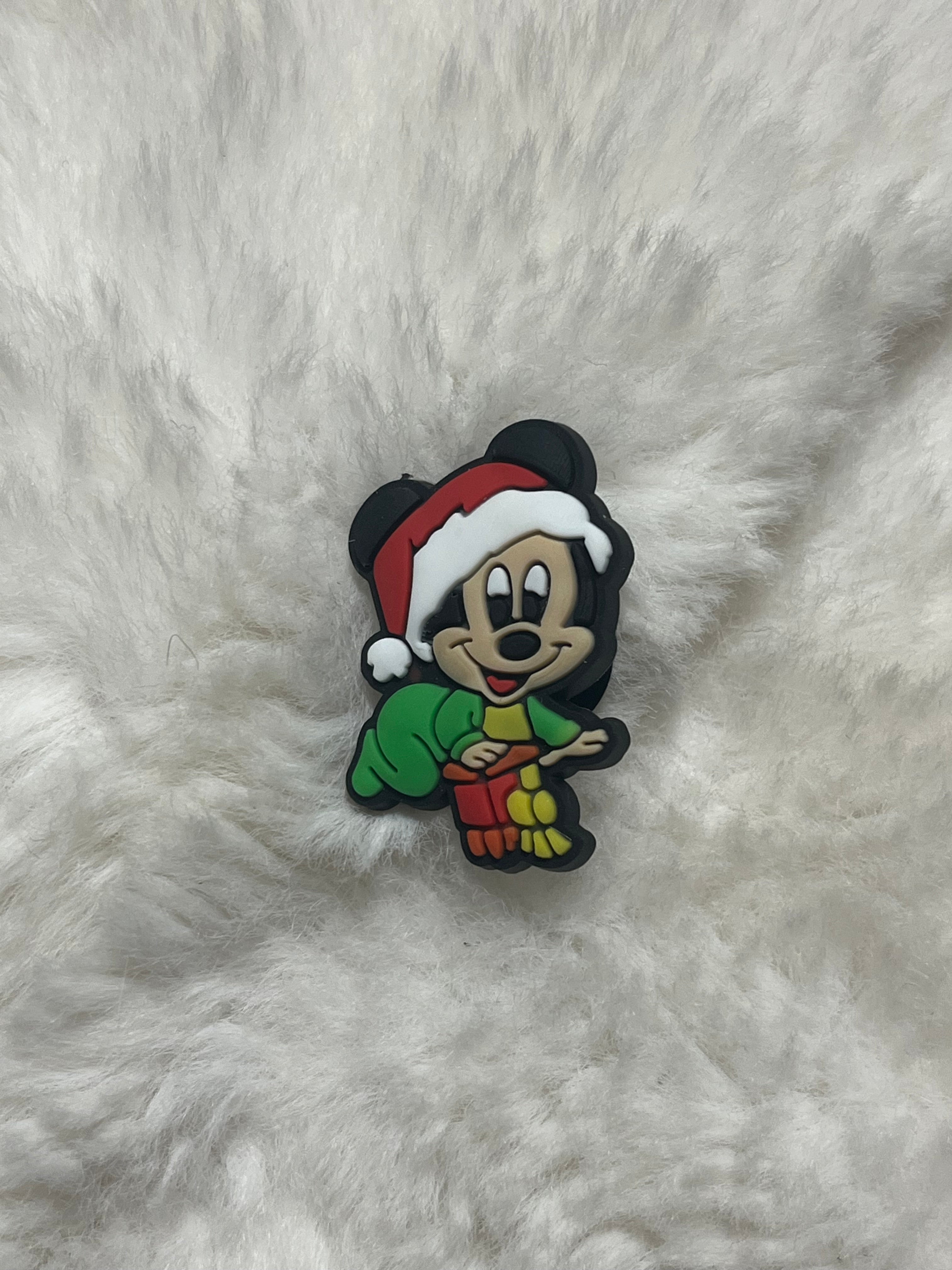 Mickey Mouse (Christmas) Shoe Charms