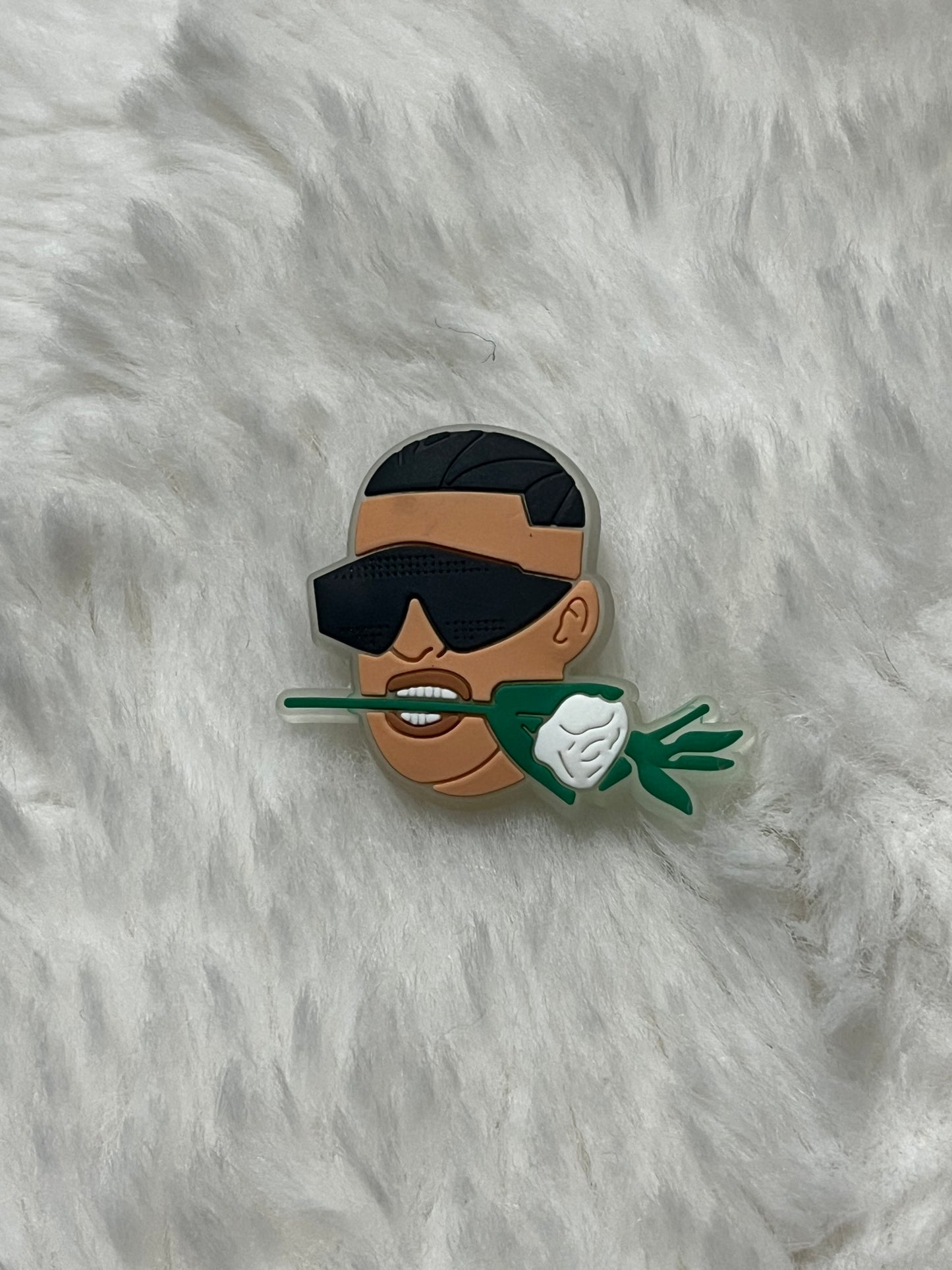 Bad Bunny Shoe Charms
