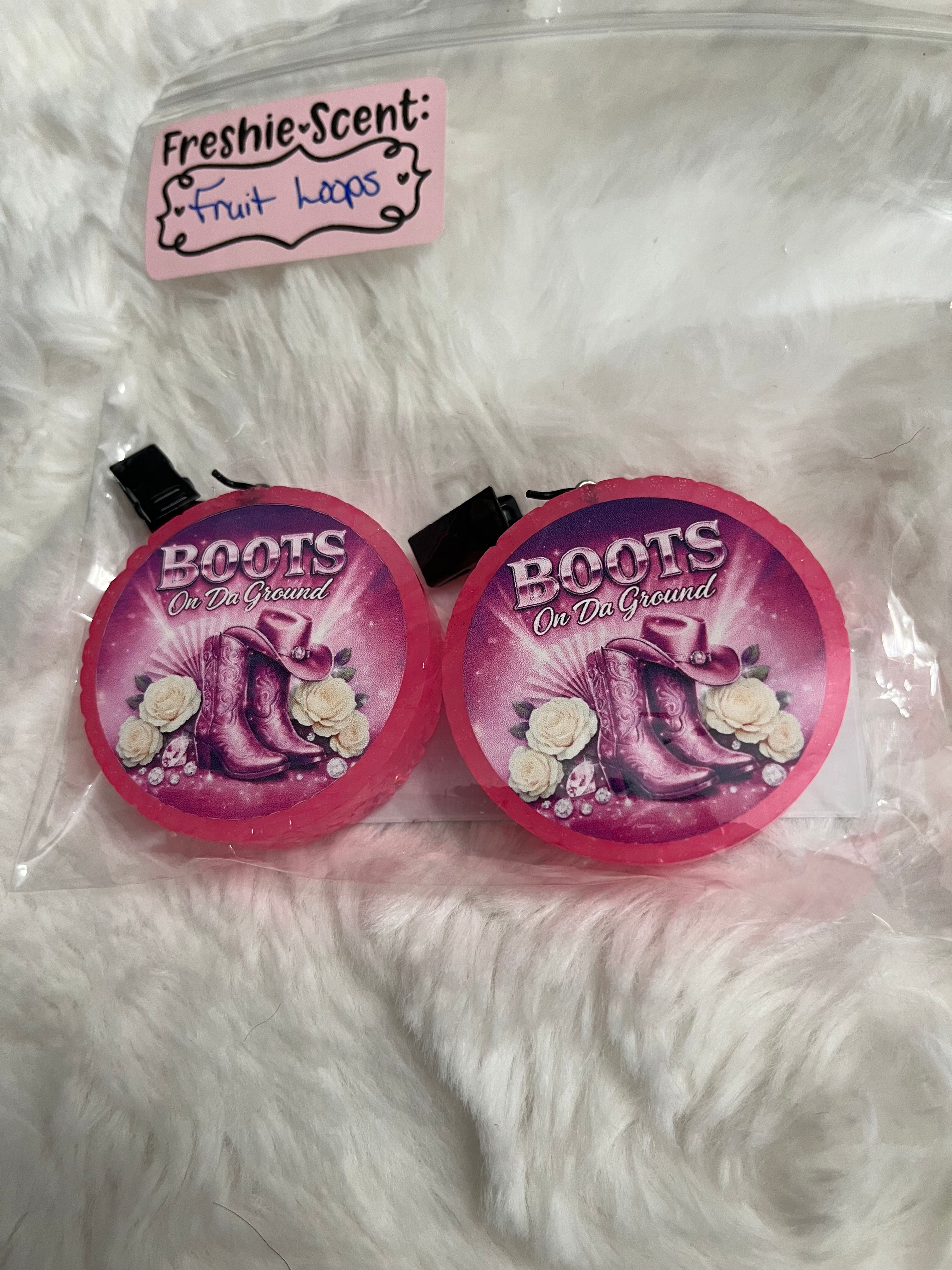 Boots on da Ground Freshie Vent Clips