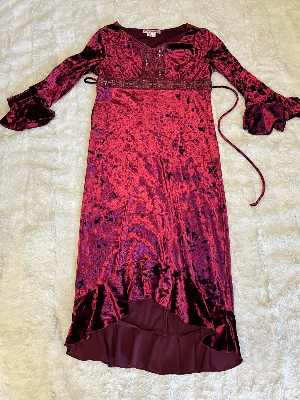 Velvet Royalty Dress