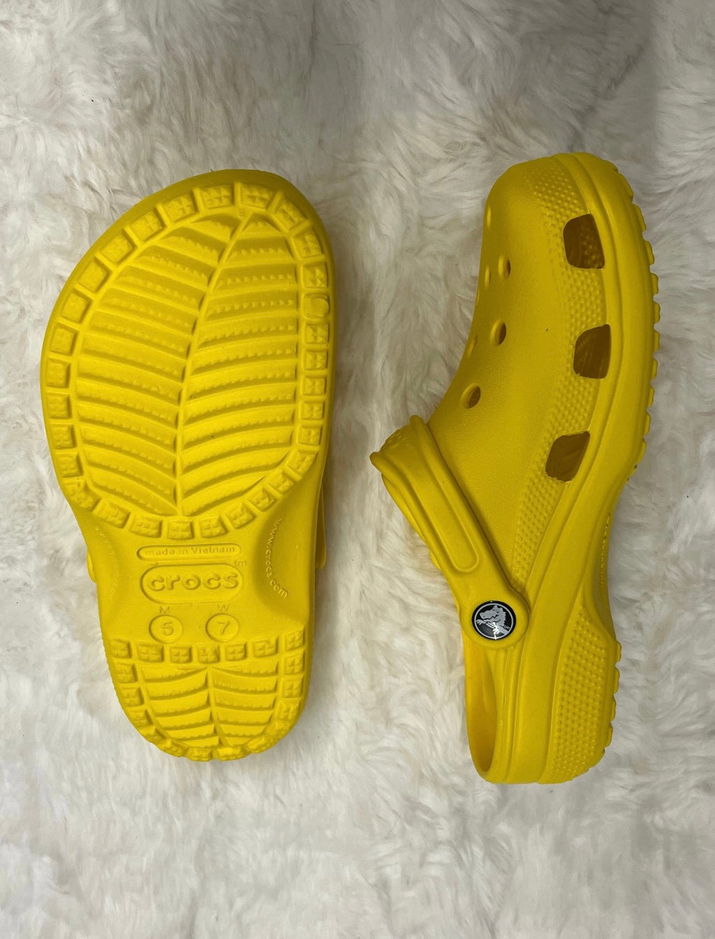 Yellow Crocs