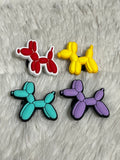 Balloon Dog Shoe Charms