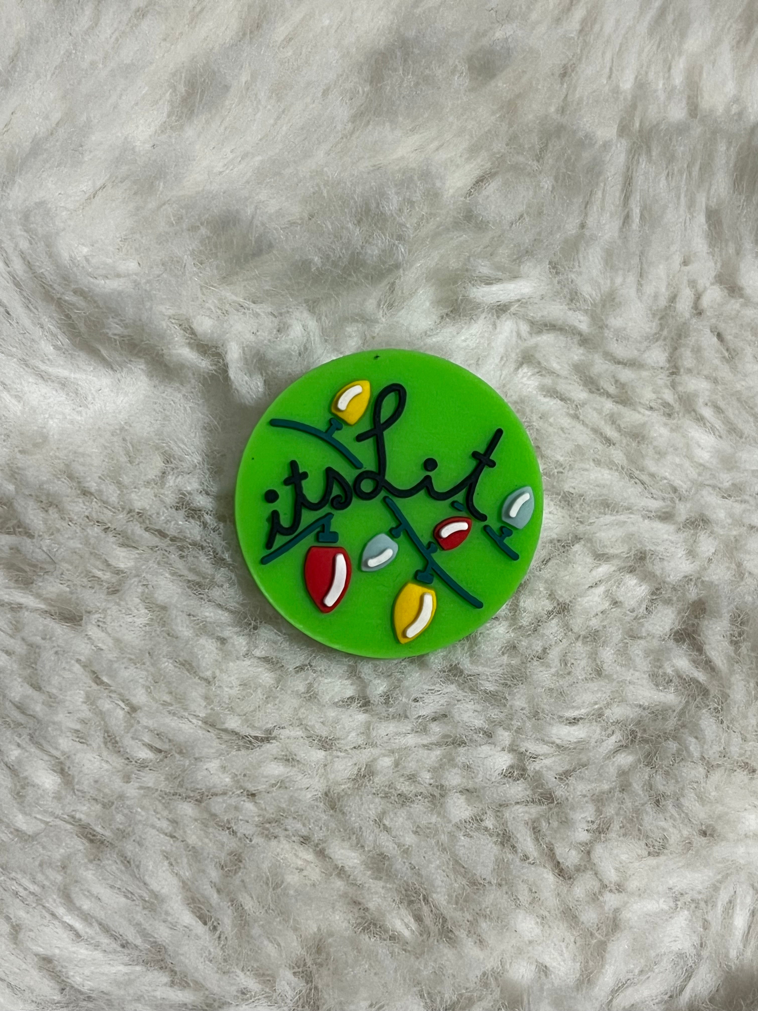 Christmas (Words) Shoe Charms