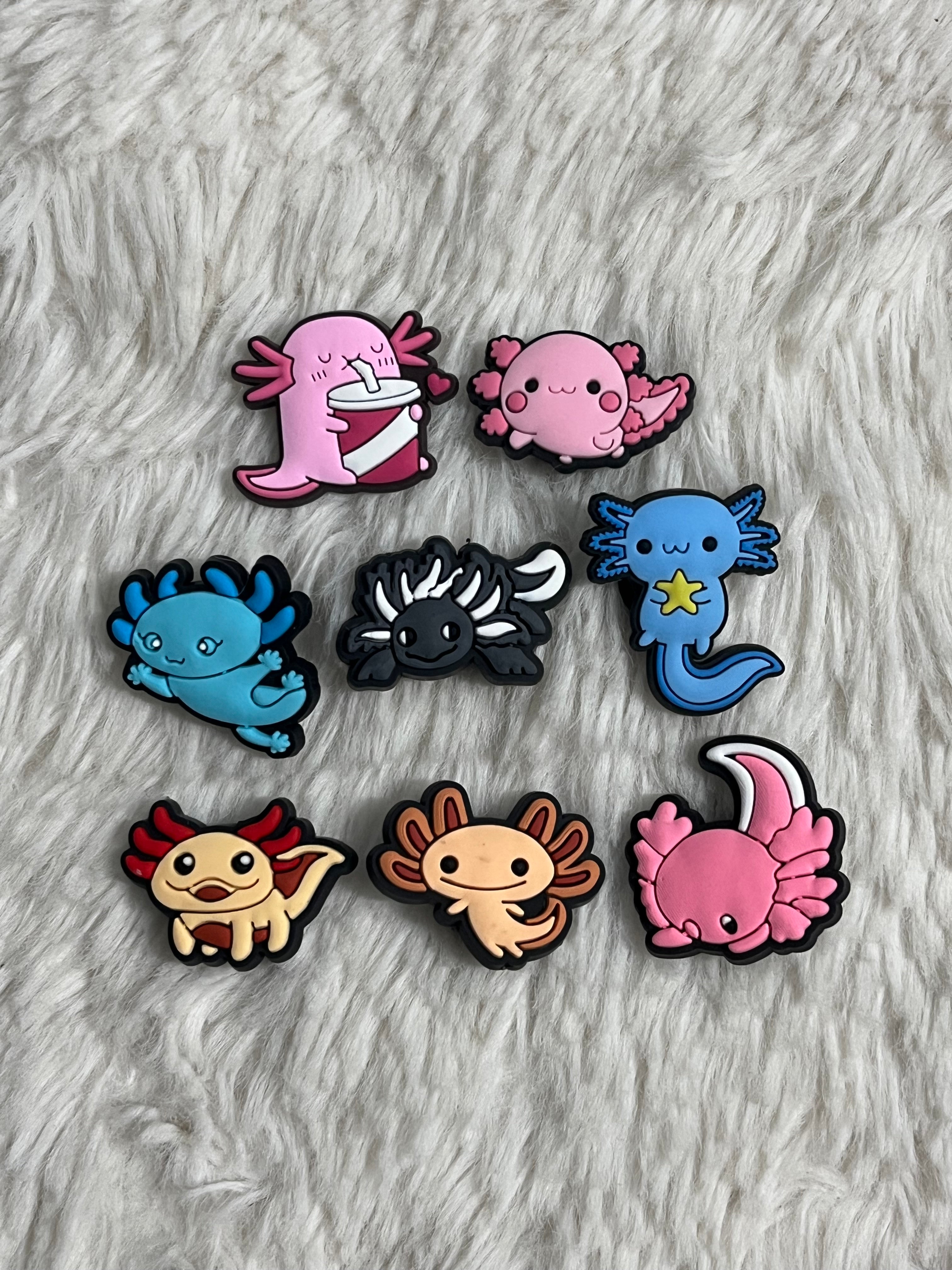 Axolotl Shoe Charms