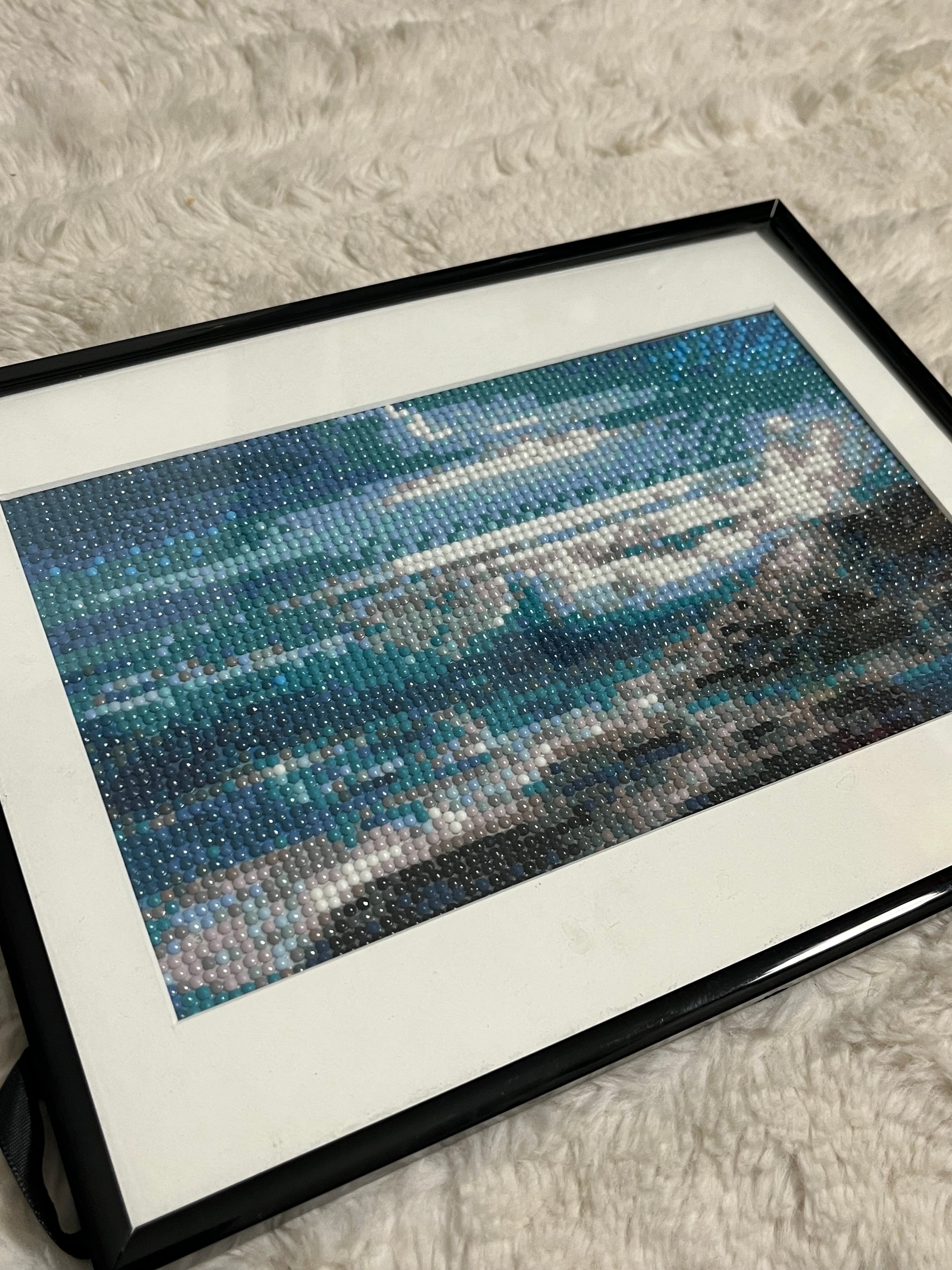 Beach Scene Diamond Art Decor