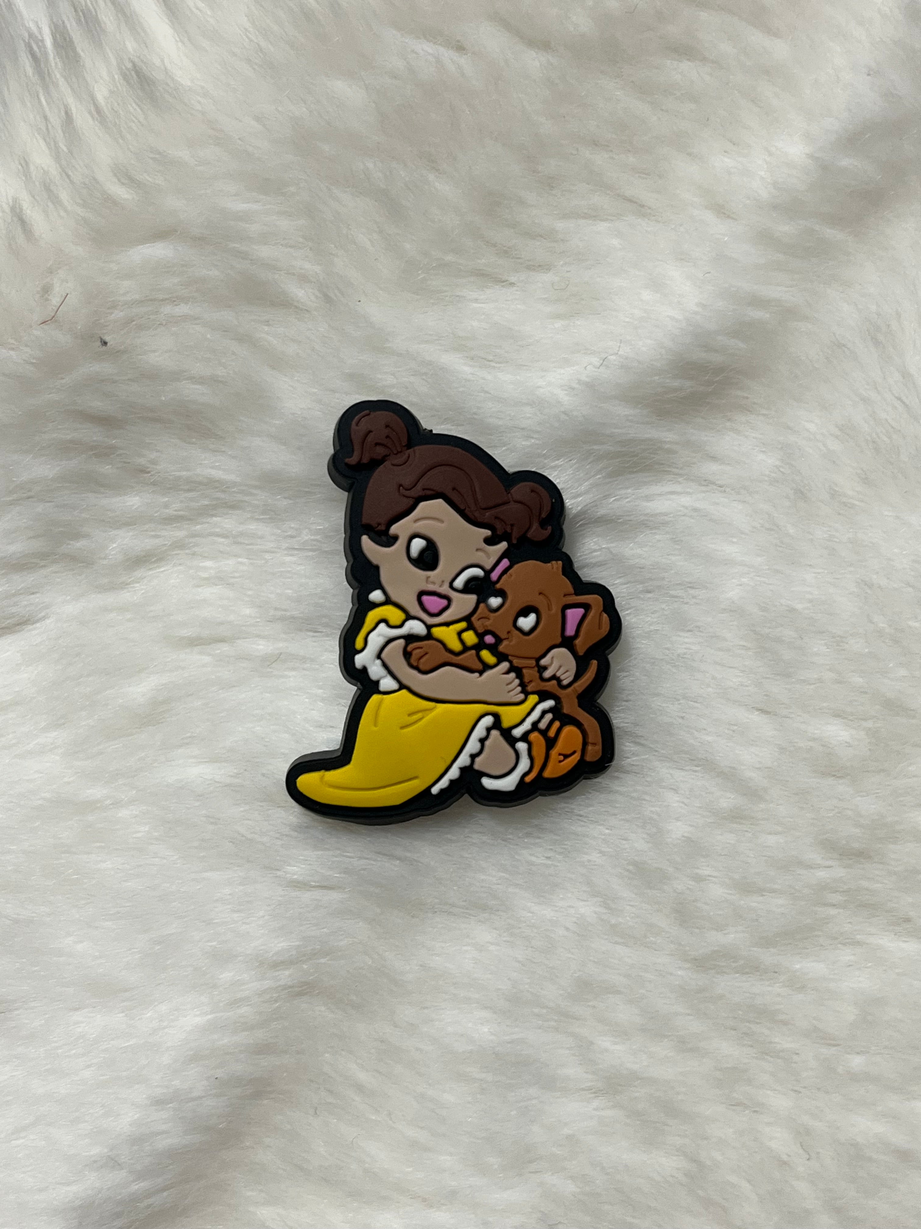 Beauty and the Beast Shoe Charms