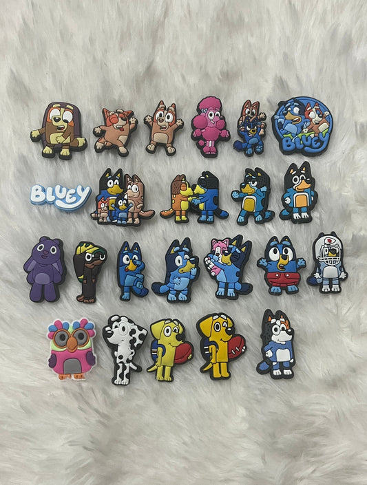 Bluey Shoe Charms
