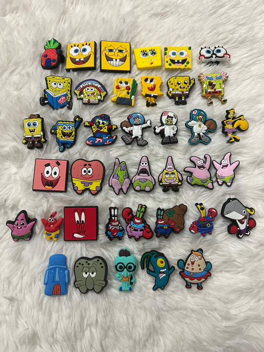Spongebob Squarepants Shoe Charms