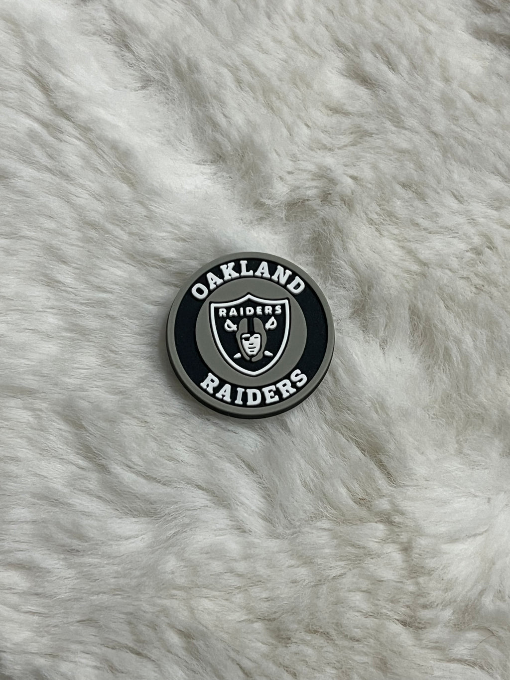 Las Vegas Raiders Croc Charms