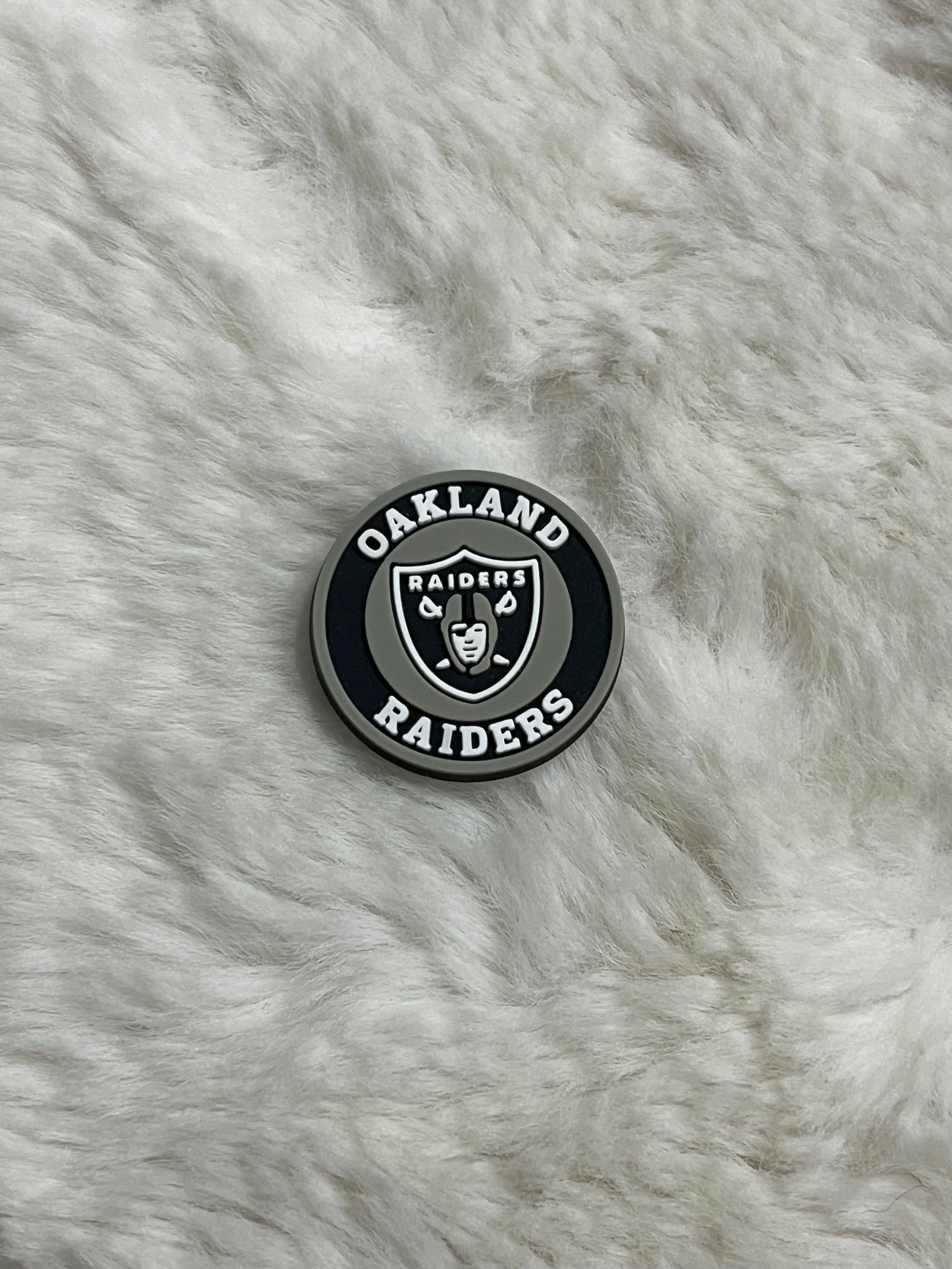 Las Vegas Raiders Croc Charms