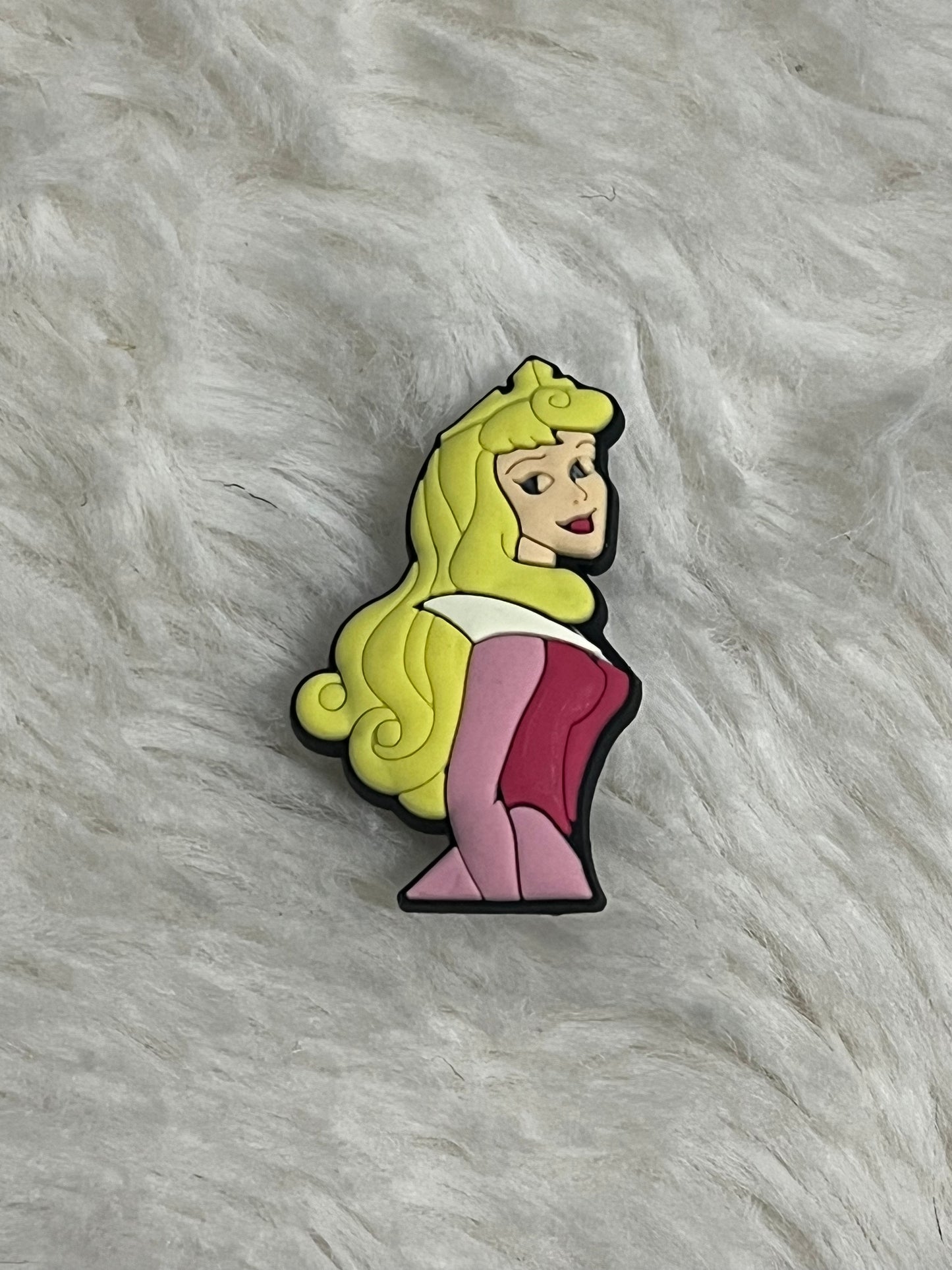 Sleeping Beauty Shoe Charms
