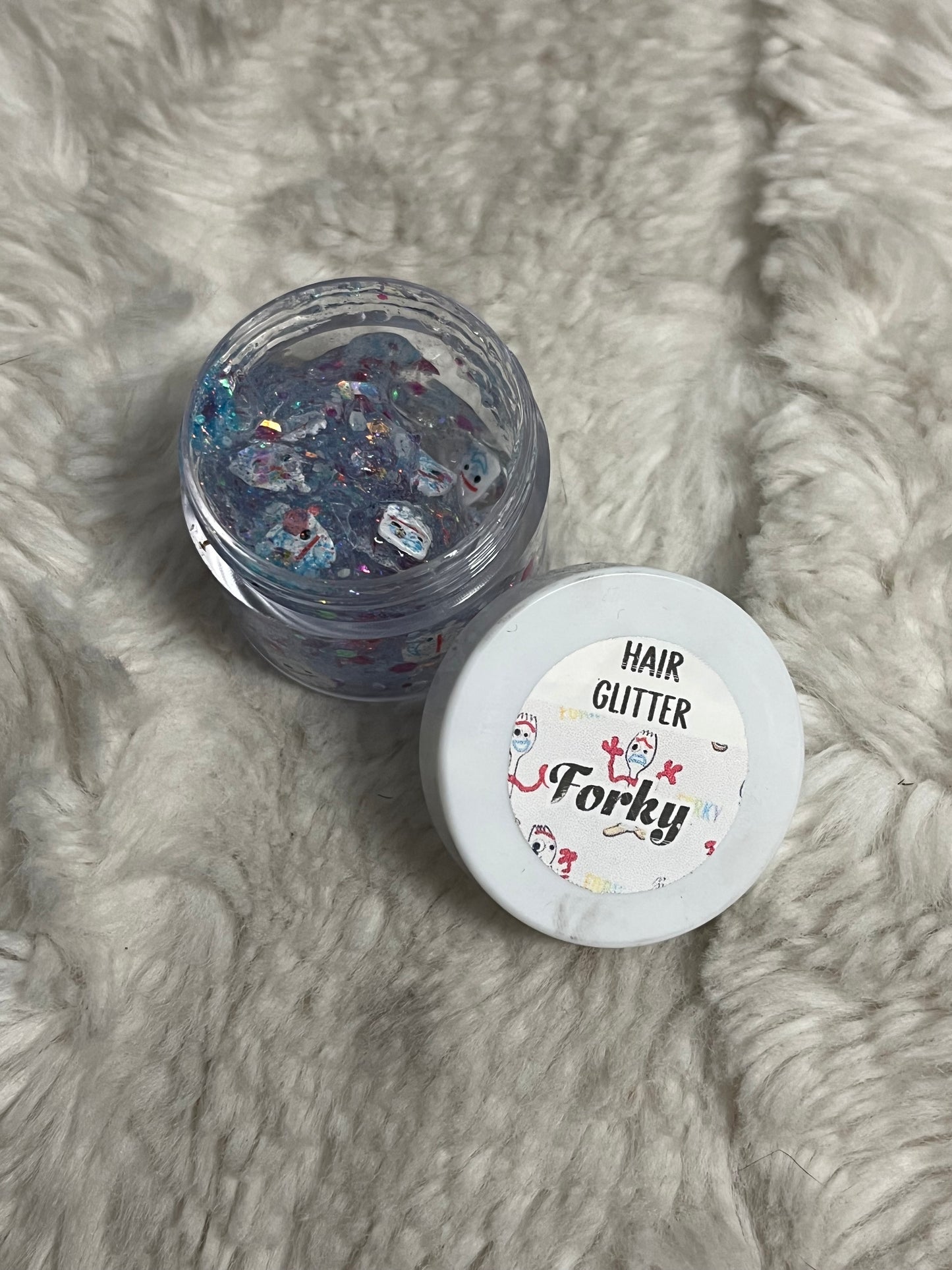 Forky Hair & Body Glitter