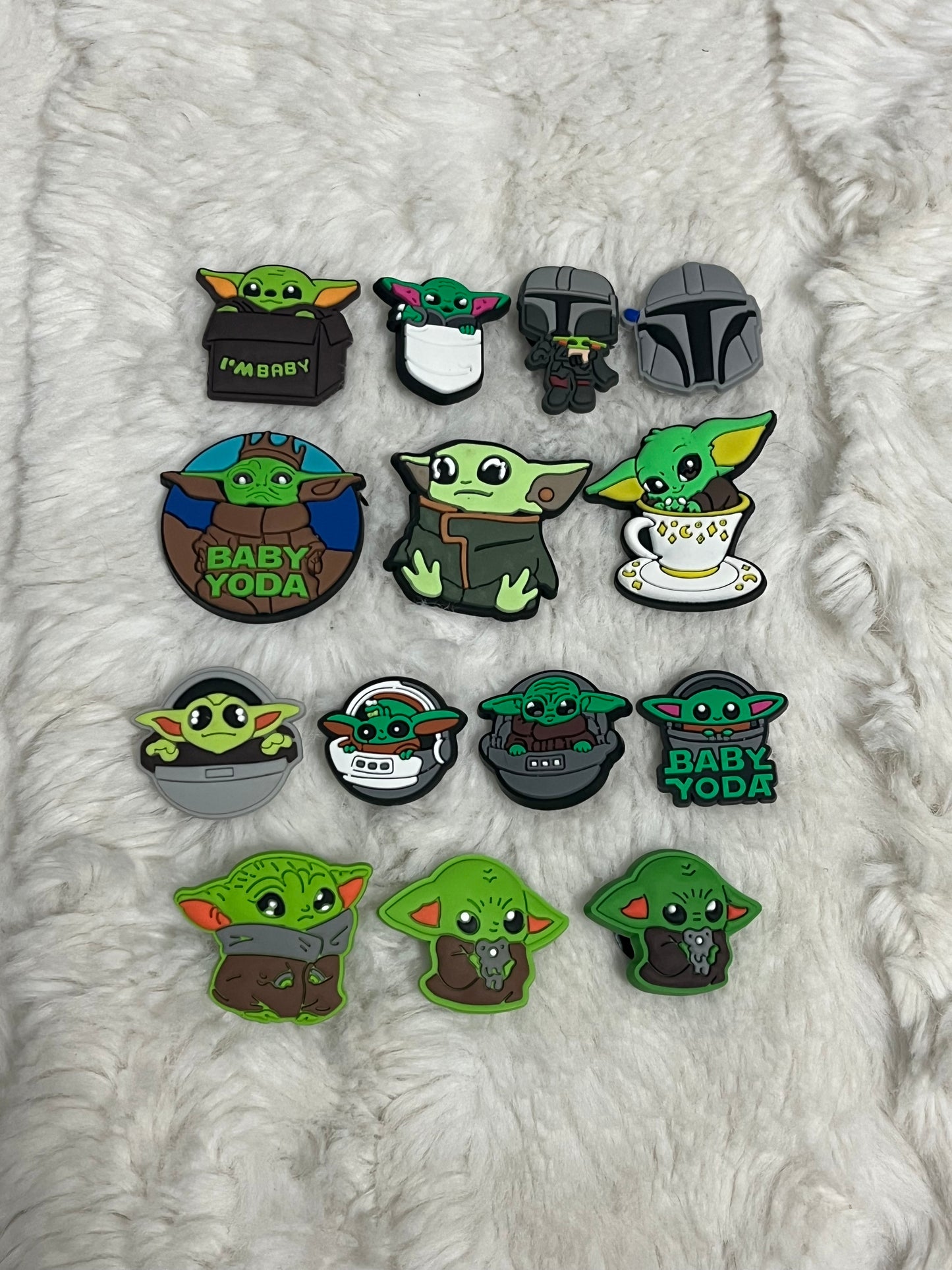 Mandalorian Shoe Charms