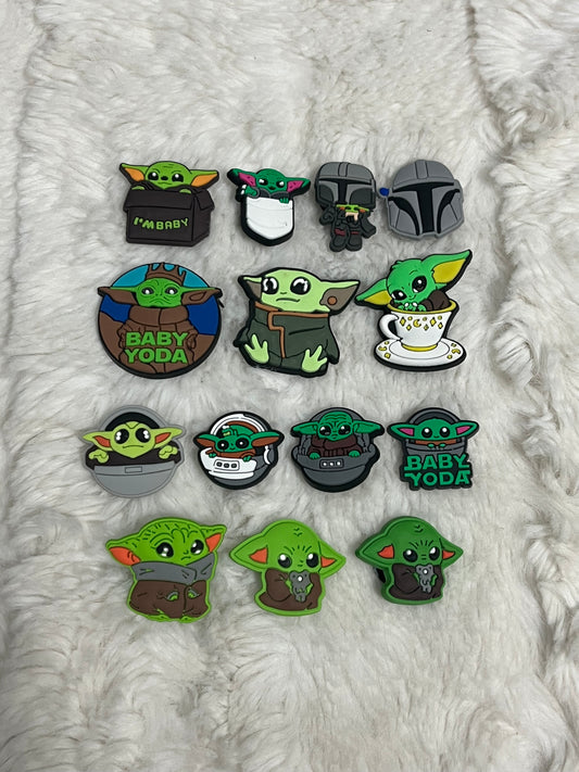 Mandalorian Shoe Charms