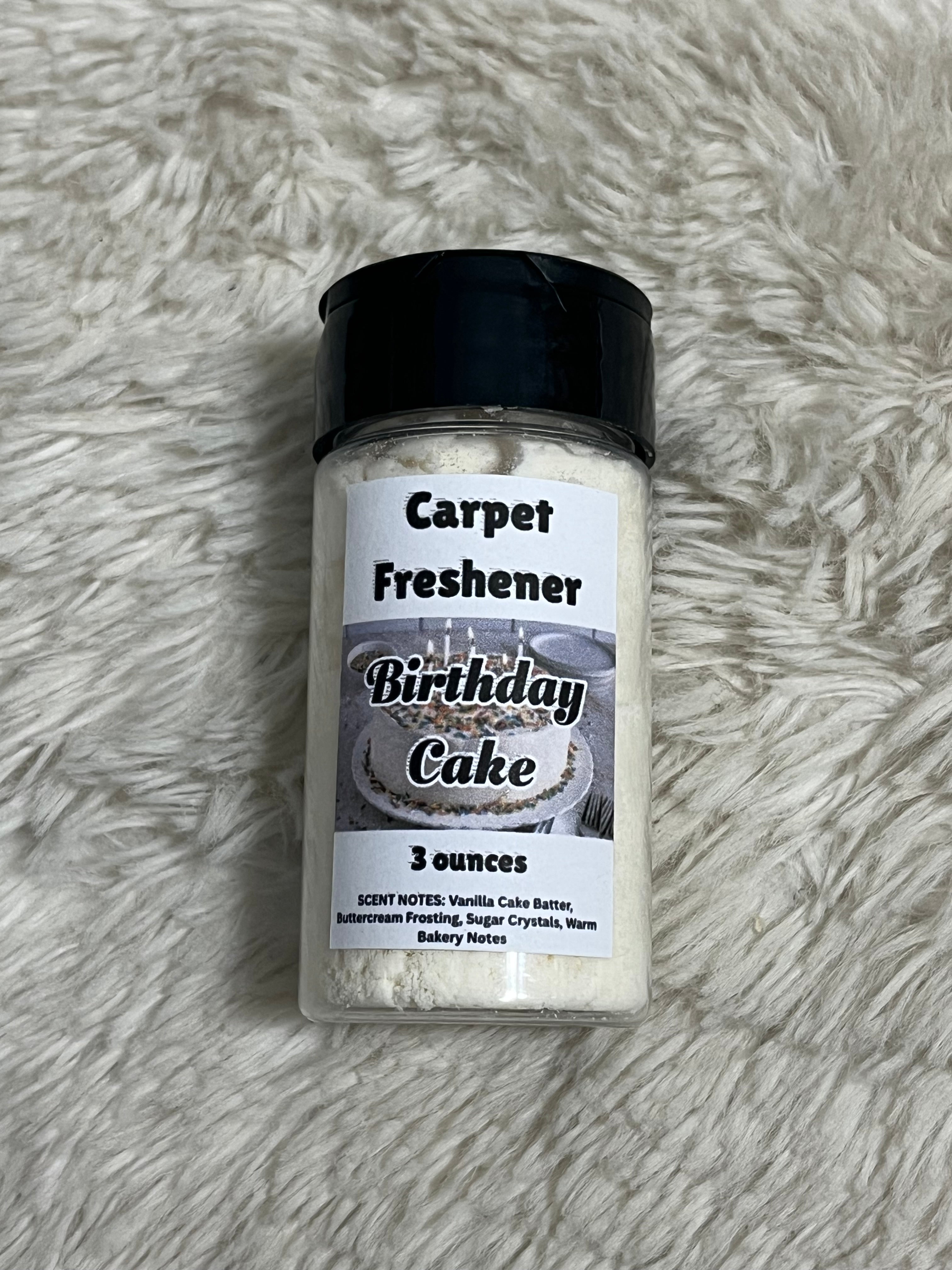Birthday Cake Carpet Freshener
