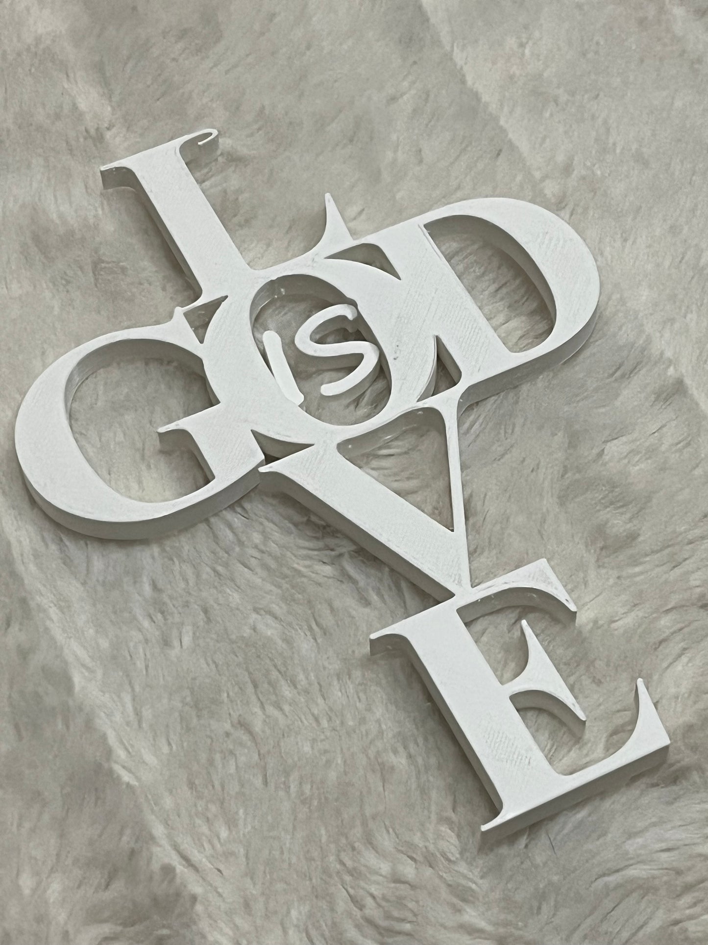 God is Love 3D Print