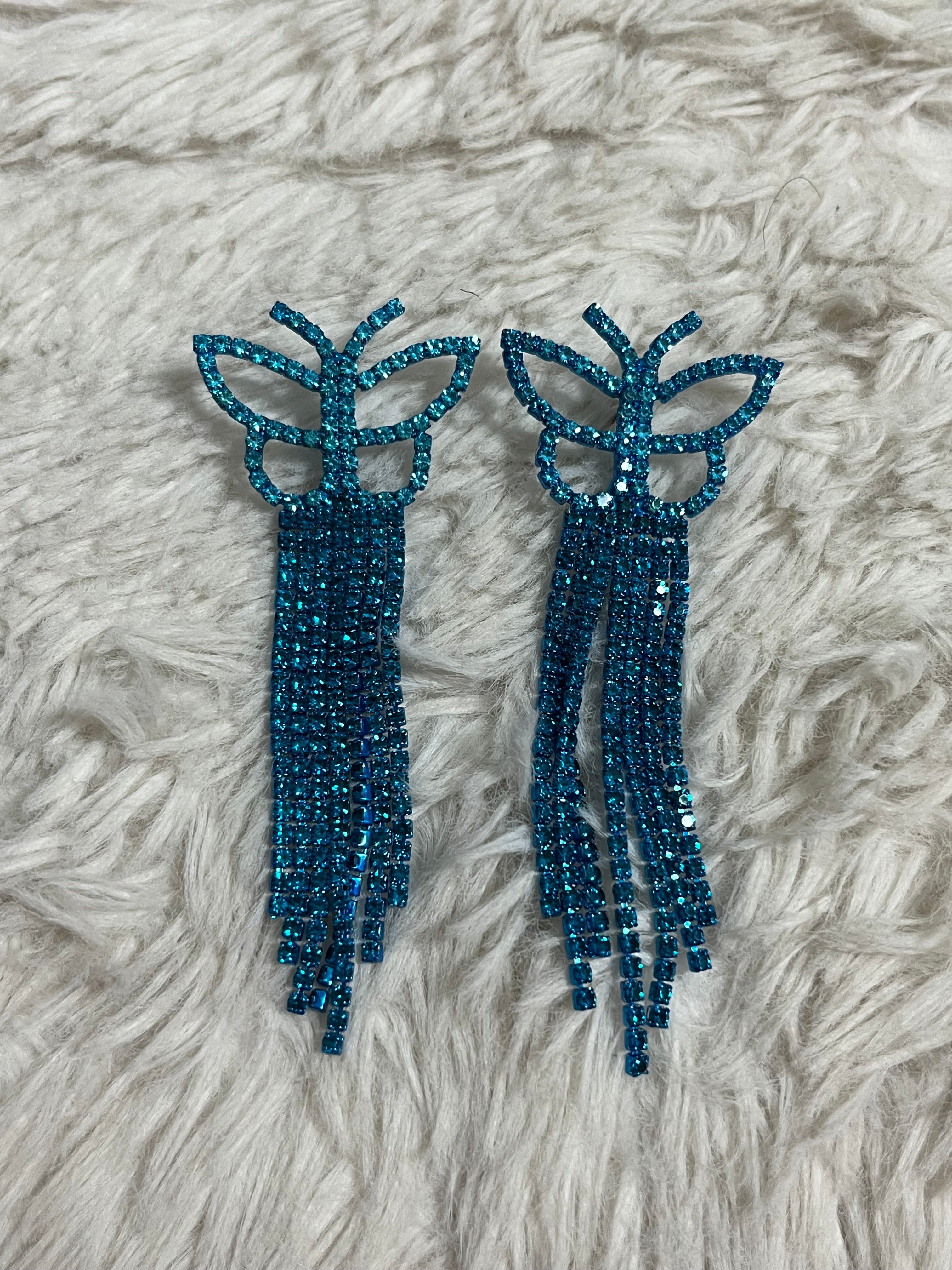 Billowing Butterflies Paparazzi Earrings