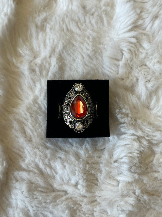 Crimson Ember Ring
