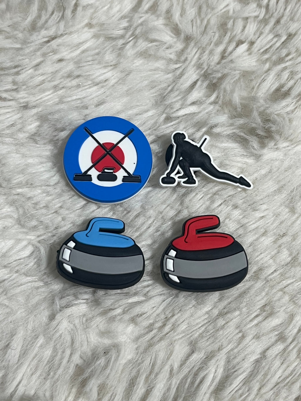 Curling Shoe Charms