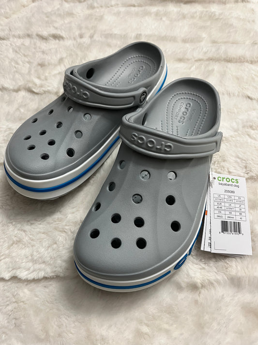 Gray Bayaband Crocs