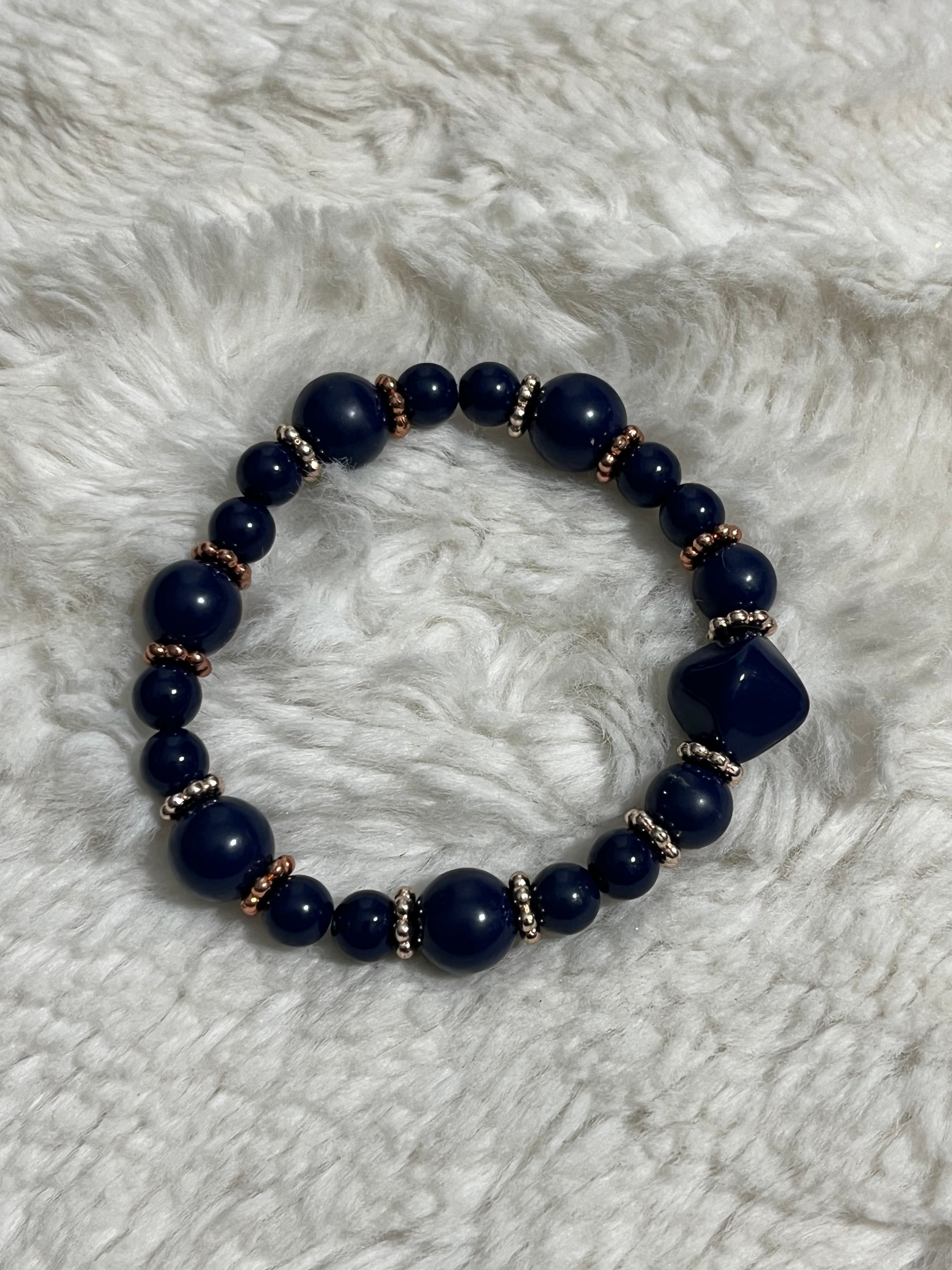 Indigo Ember Bracelet