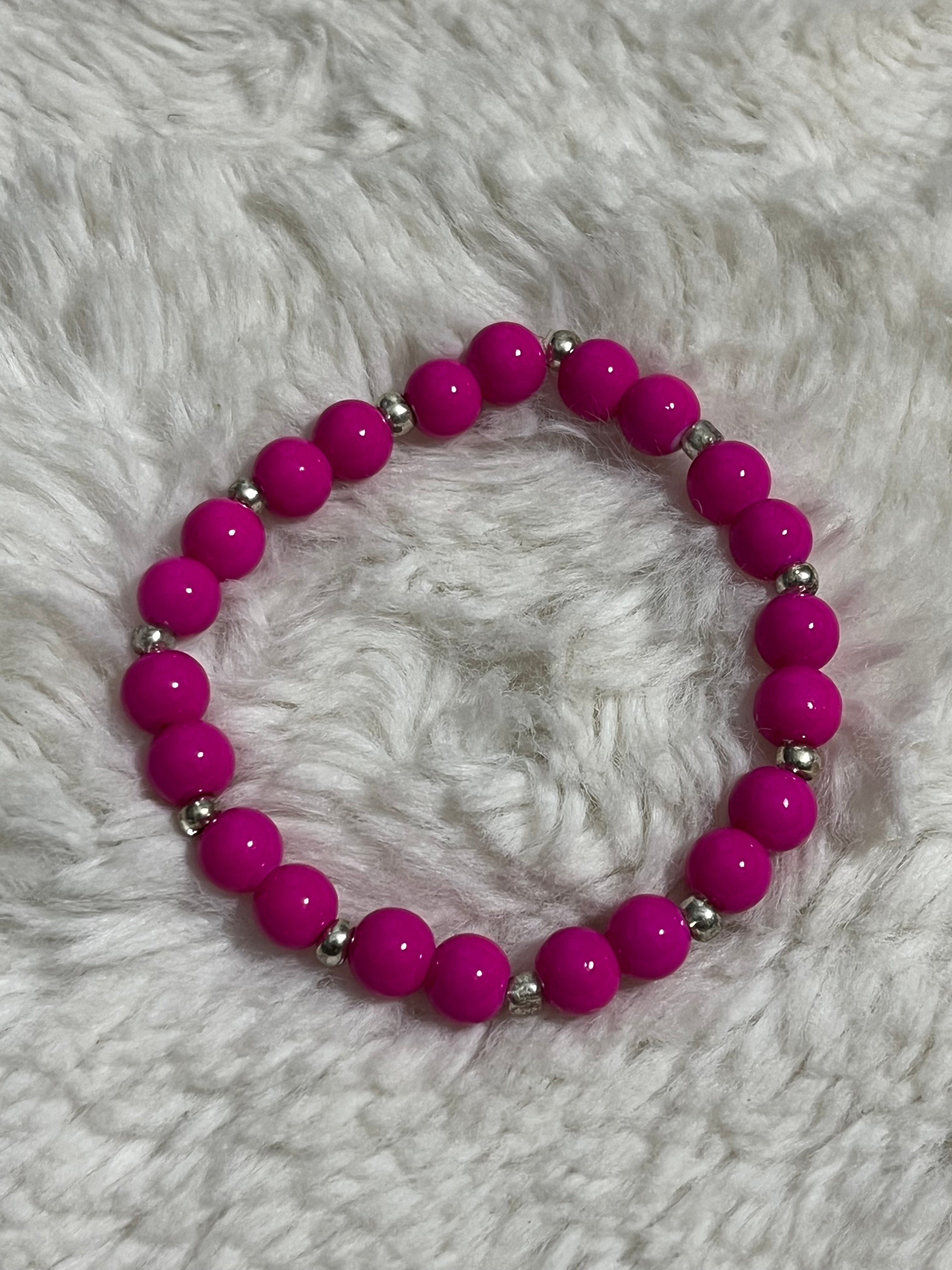 Electric Flamingo Bracelet