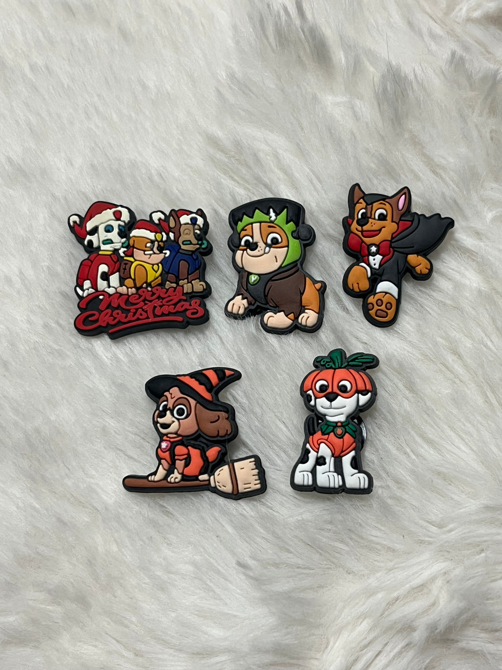 Paw Patrol (Holiday) Shoe Charms