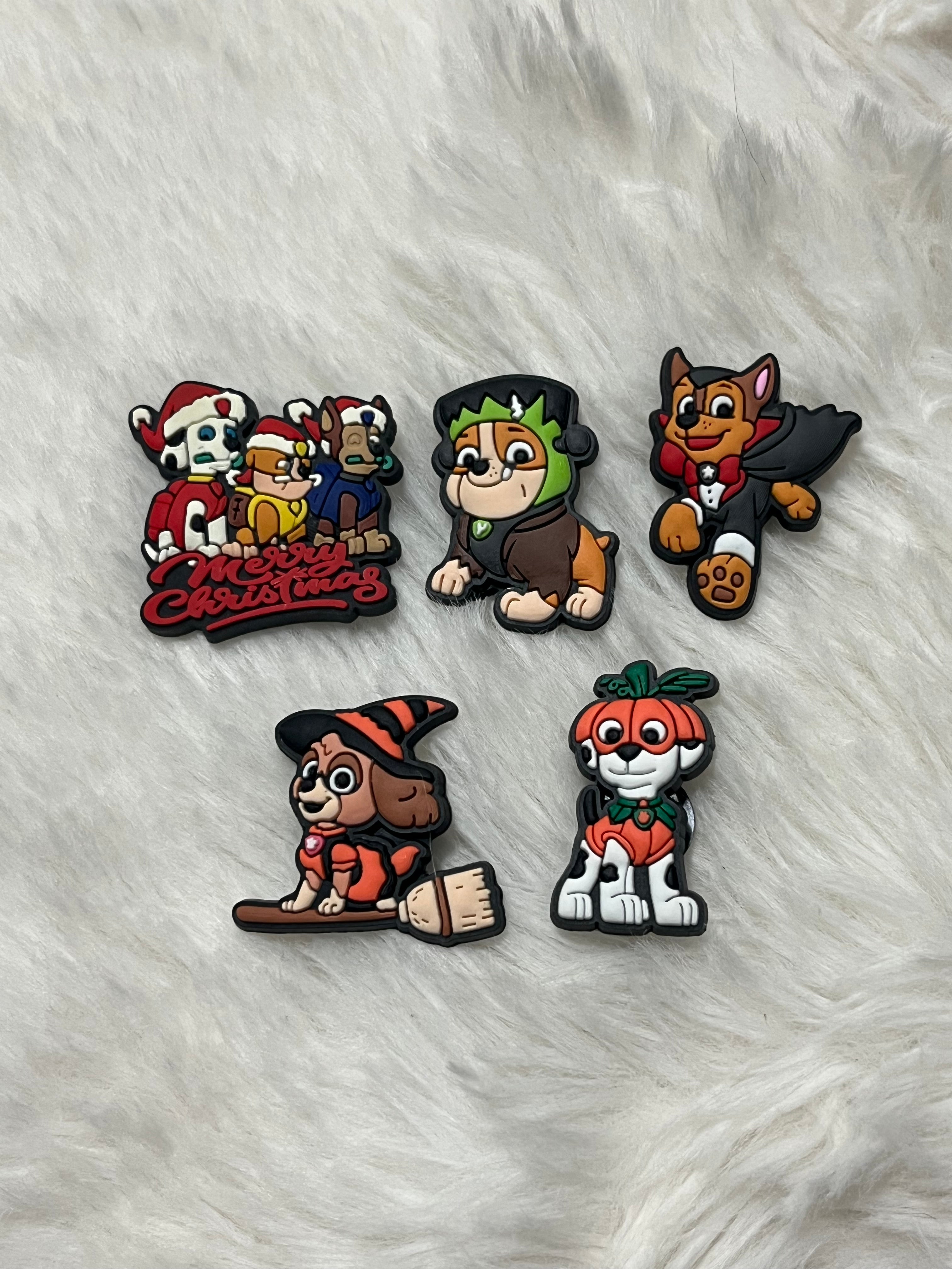Paw Patrol (Holiday) Shoe Charms