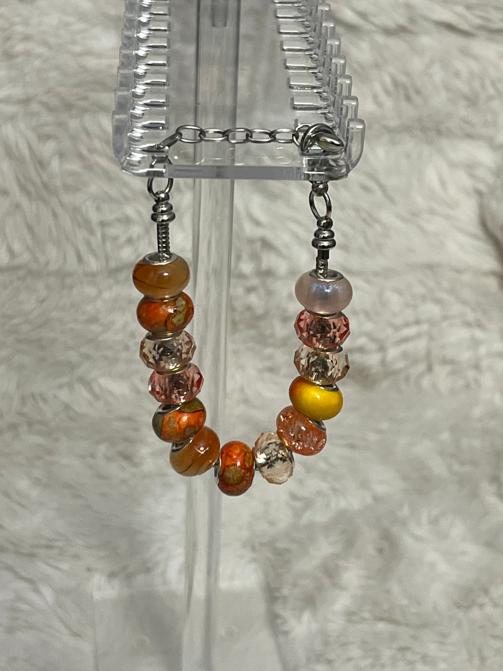 Autumn Ember Charm Bracelet