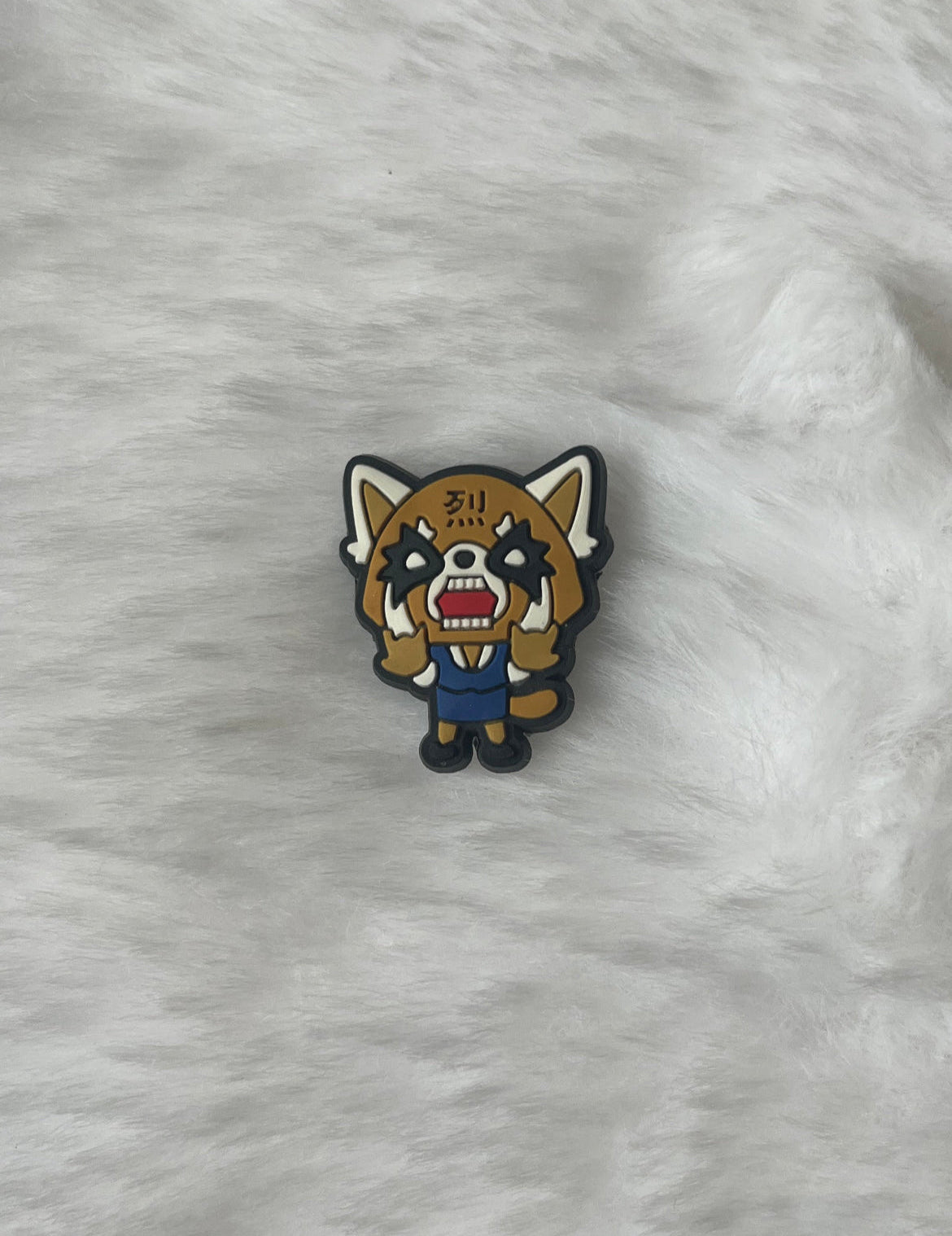 Aggretsuko Shoe Charms