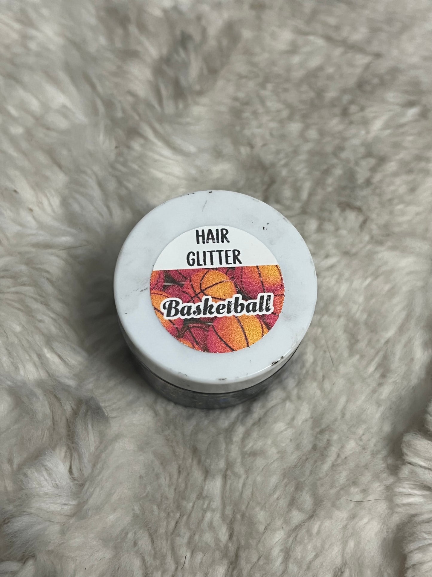 Basketball Hair & Body Glitter