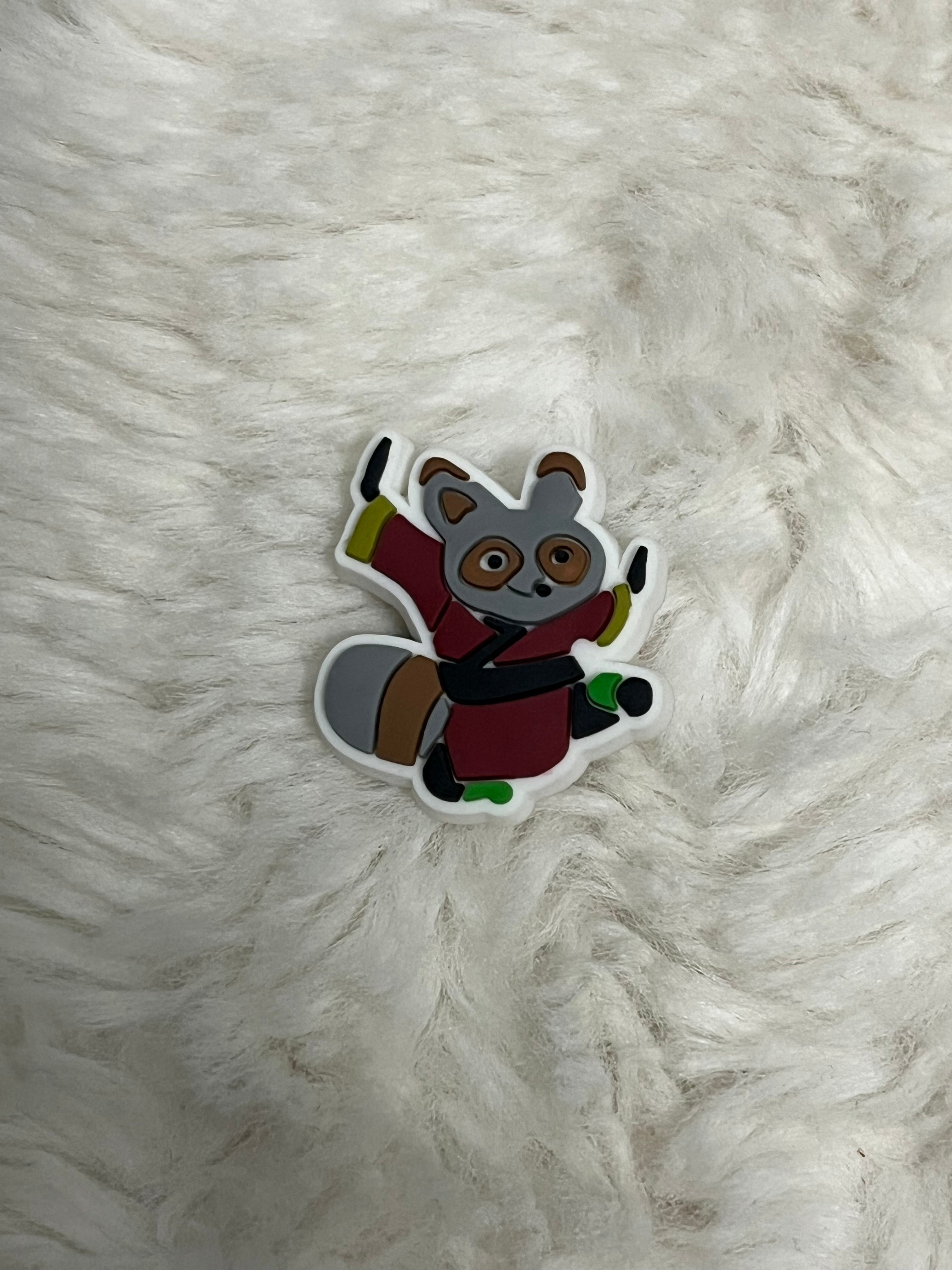 Kung Fu Panda Shoe Charms