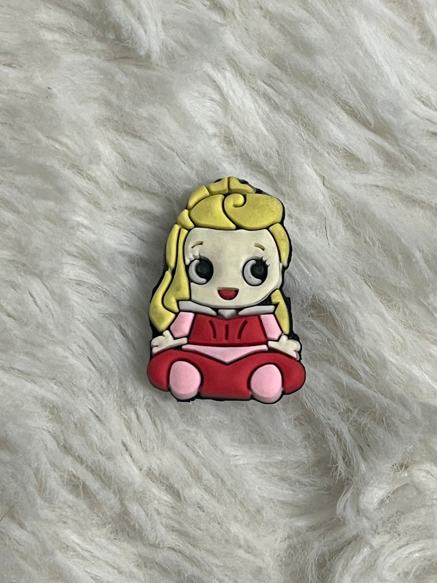 Sleeping Beauty Shoe Charms
