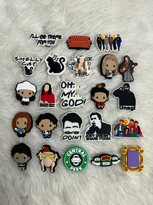 Friends Shoe Charms