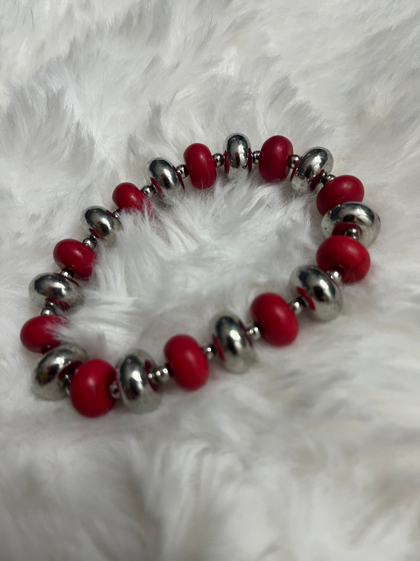 Crimson Chrome Paparazzi Bracelet