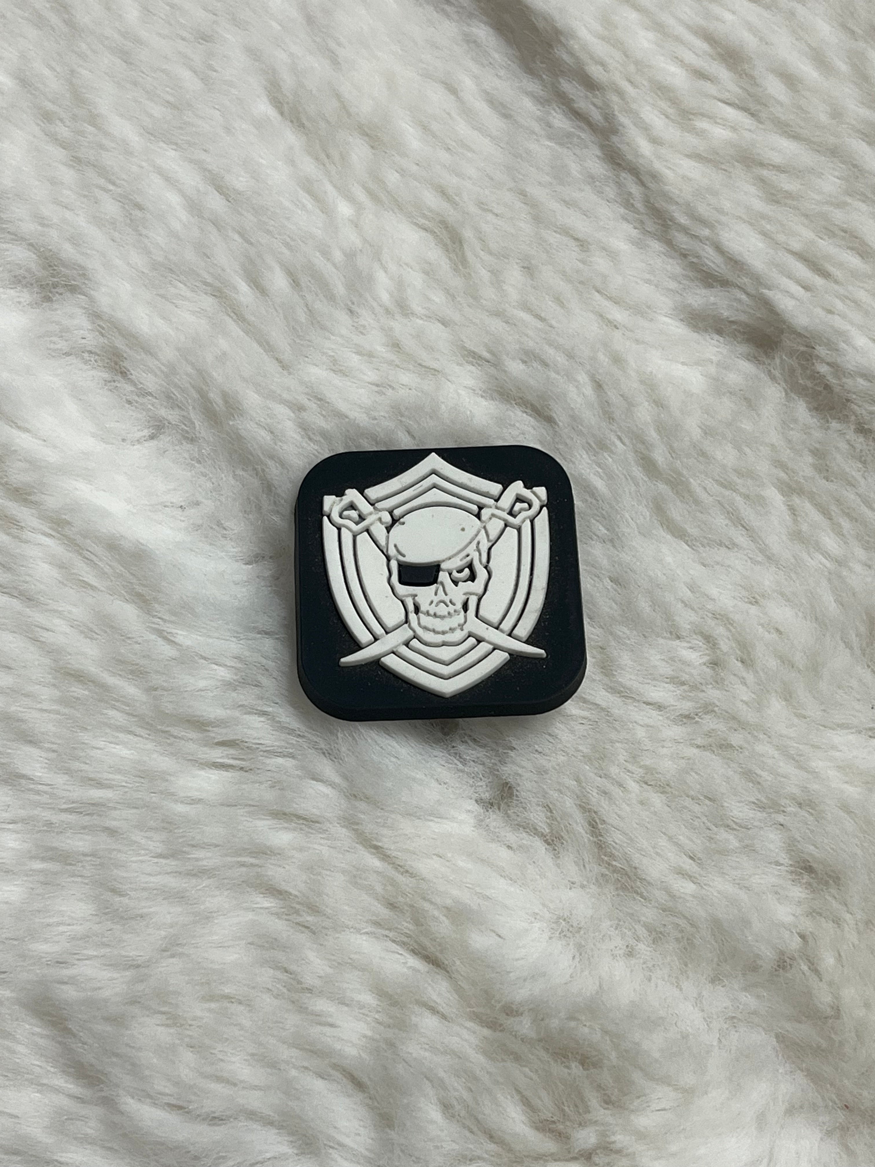 Las Vegas Raiders Croc Charms