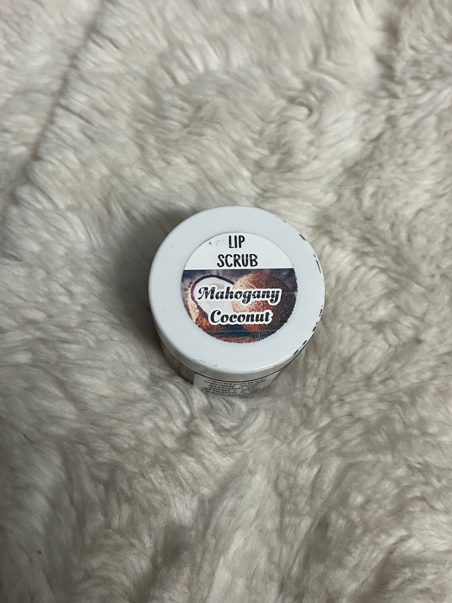 Mahogany Coconut Lip Scrub