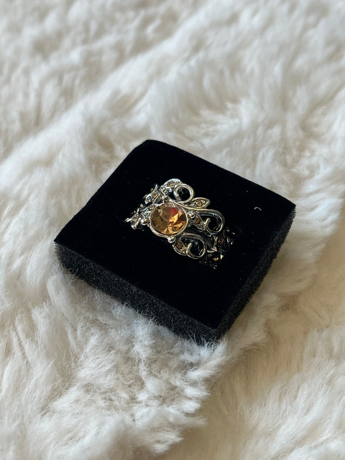Golden Bloom Paparazzi Ring